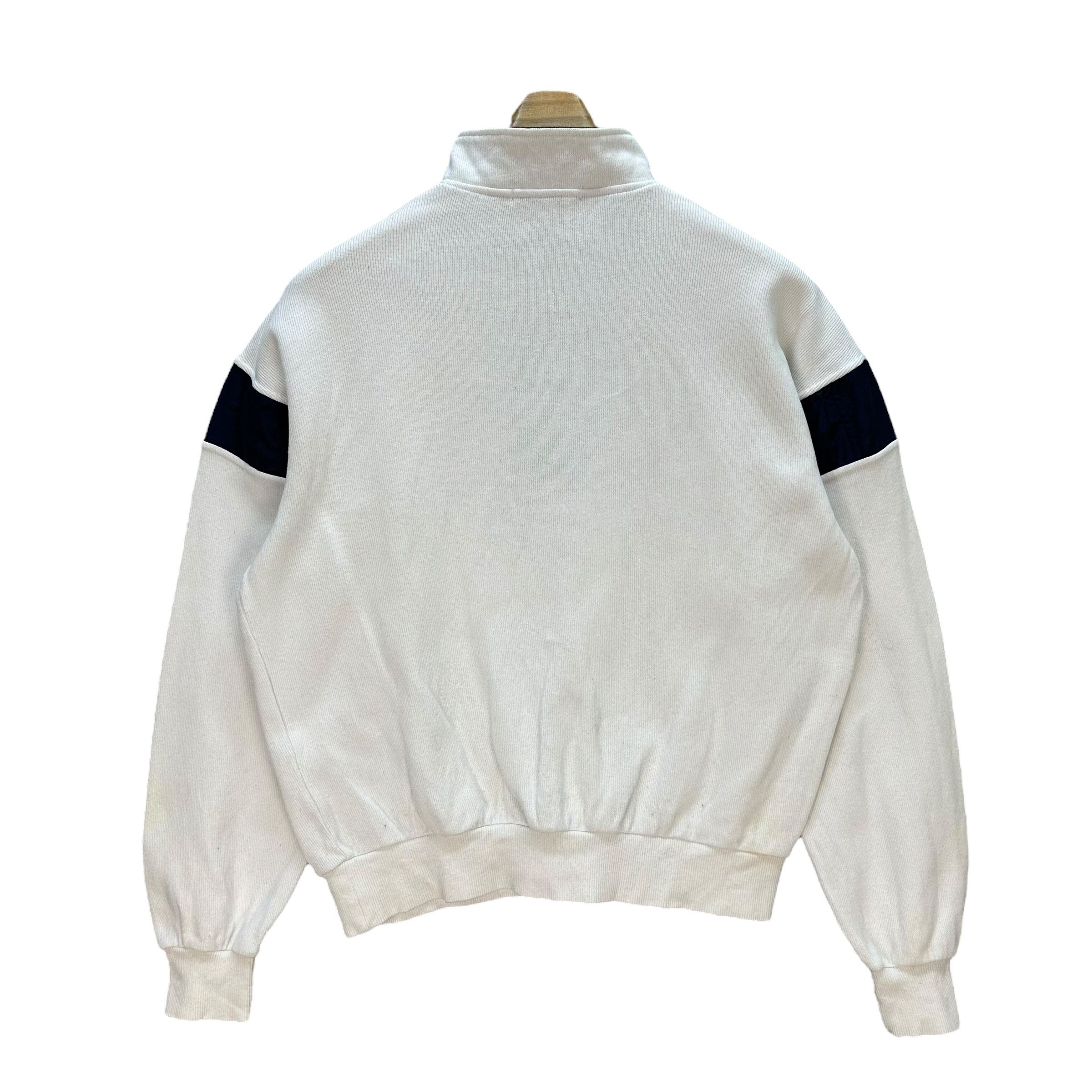 Courreges COURREGES Center Logo Turtleneck Half Zip Sweatshirt A3-0069 Size US S / EU 44-46 / 1 - 10 Thumbnail