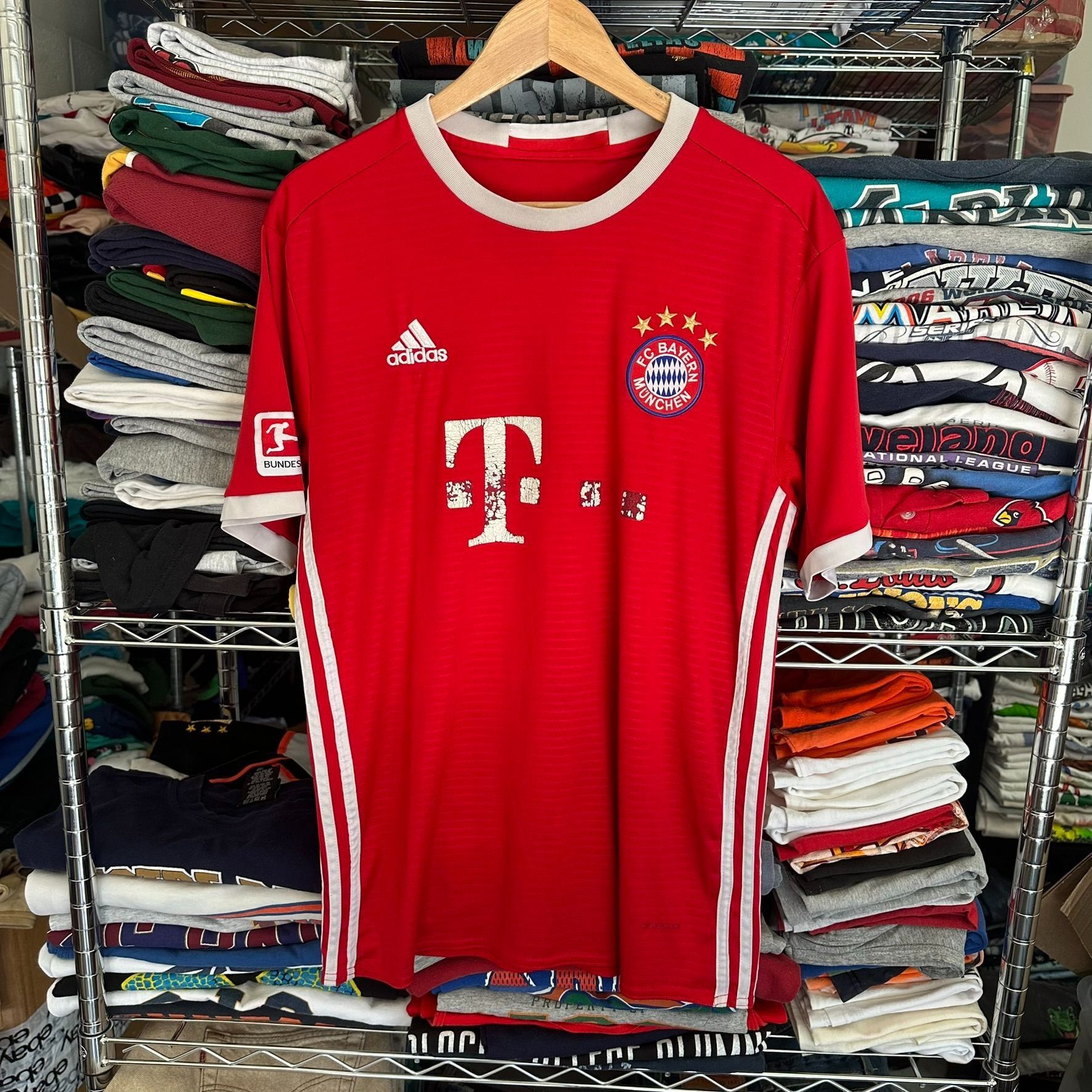 Adidas Adidas FC Bayern Munich Home 20/21 Soccer Jersey Football Ki Size US M / EU 48-50 / 2 - 1 Thumbnail