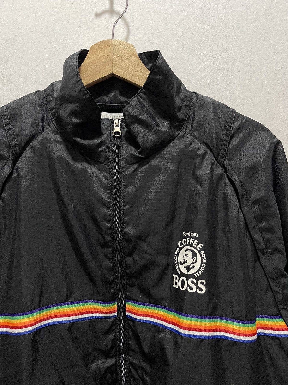 Japanese Brand × Vintage VINTAGE SUNTORY COFFEE BOSS LOGO DETACHABLE LIGHT JACKET Size US L / EU 52-54 / 3 - 2 Thumbnail