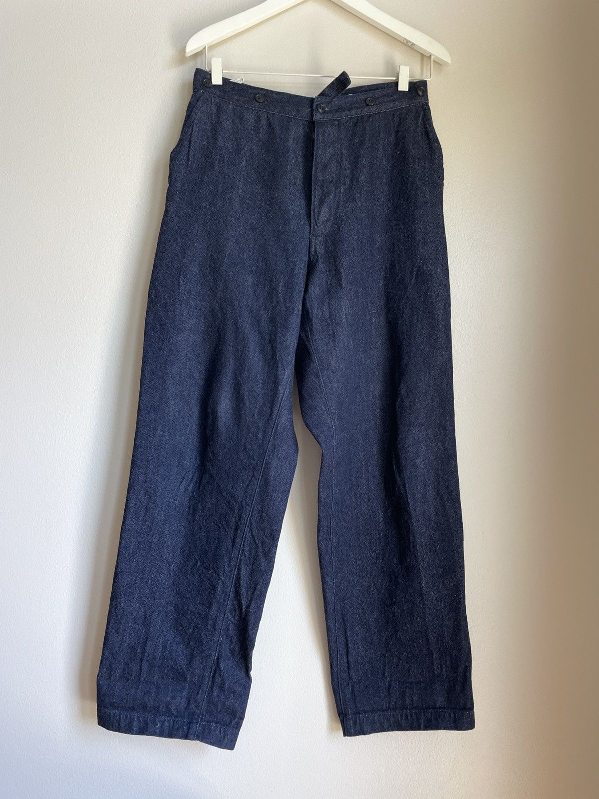 Comoli COMOLI DENIM OVERPANTS (WITH TAG) Size US 30 / EU 46 - 1 Thumbnail