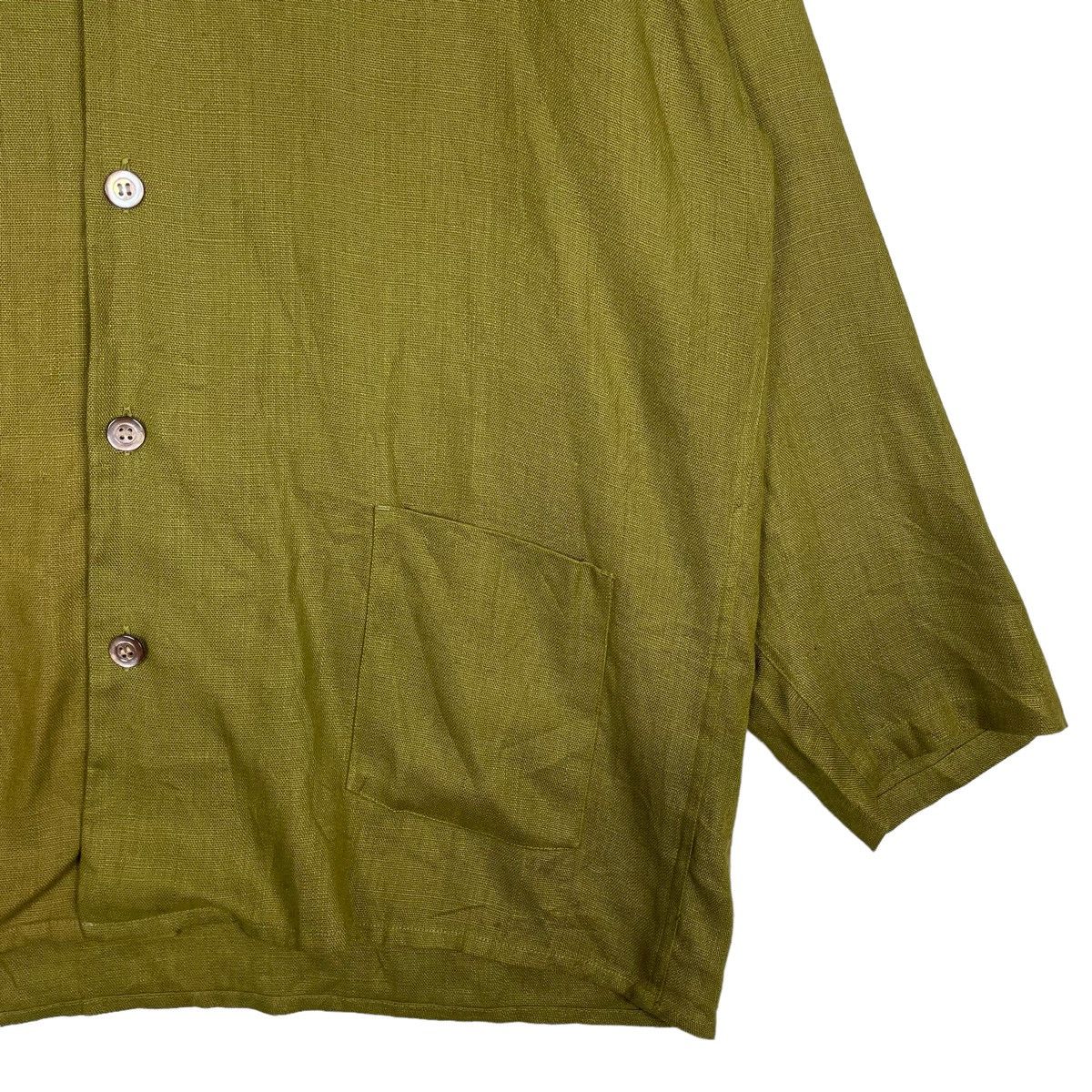 Issey Miyake × Japanese Brand 💥DOMESTIC INDIVIDUAL ACHOO LINEN BUTTON CHORE JACKET Size US M / EU 48-50 / 2 - 5 Thumbnail