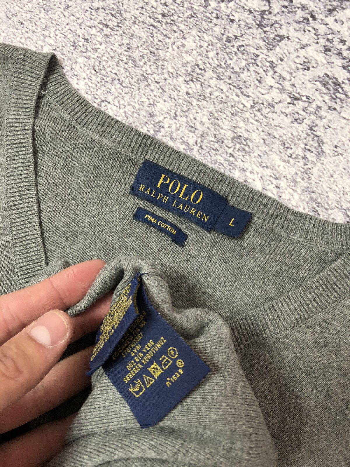 Polo Ralph Lauren Men’s sweater Polo Ralph Lauren size L casual y2k street Size US L / EU 52-54 / 3 - 3 Thumbnail