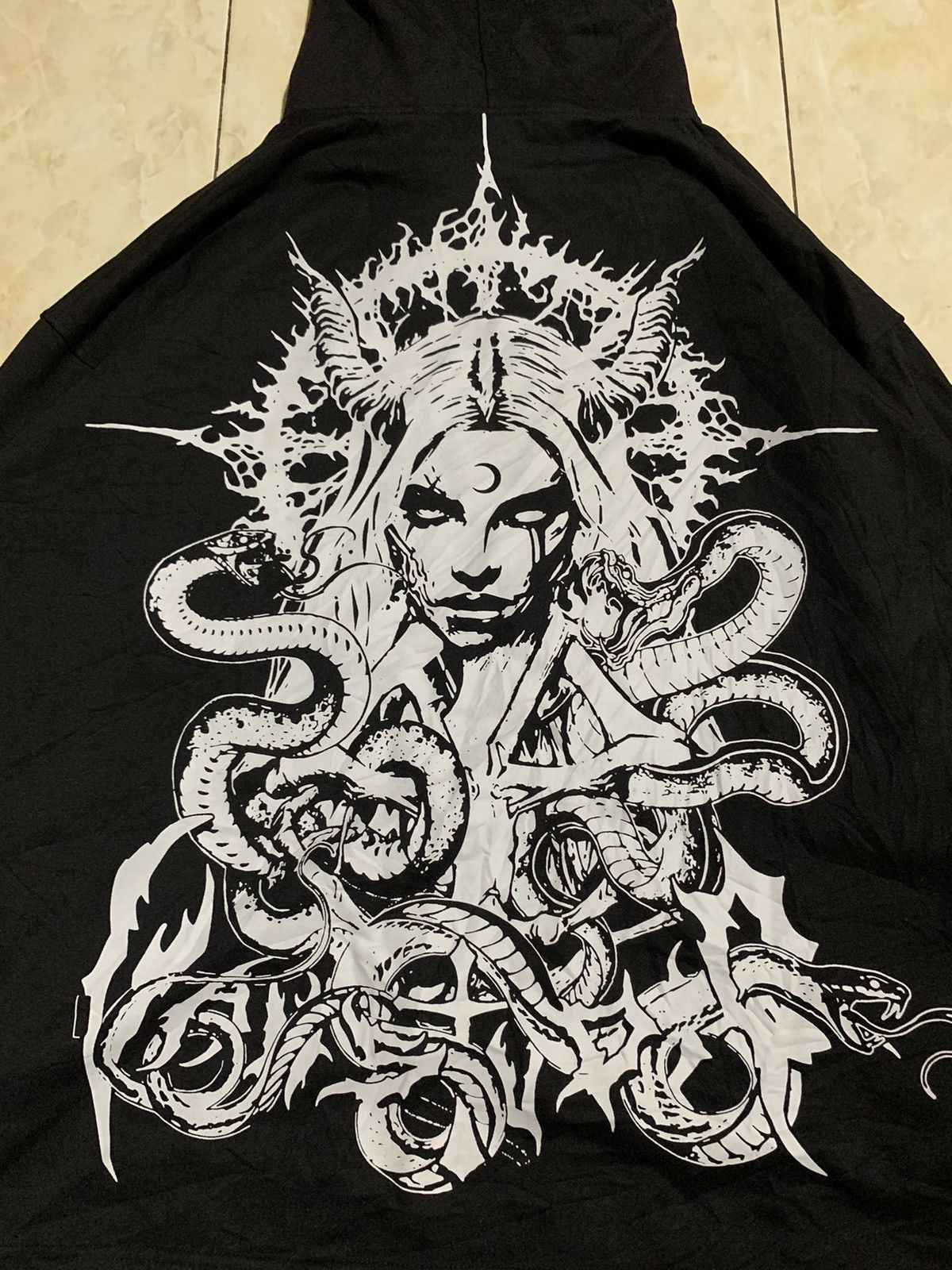 14th Addiction 2000s Vahs✝️Void FUCK ME BITCH devil princess gothic hoodie Size US L / EU 52-54 / 3 - 10 Thumbnail