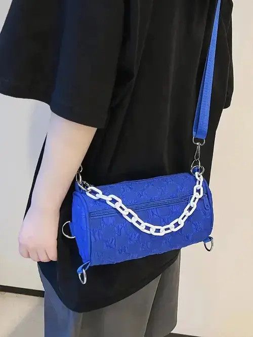 Shoulder Bag Vintage Japananese Brand in Blue, Men's
