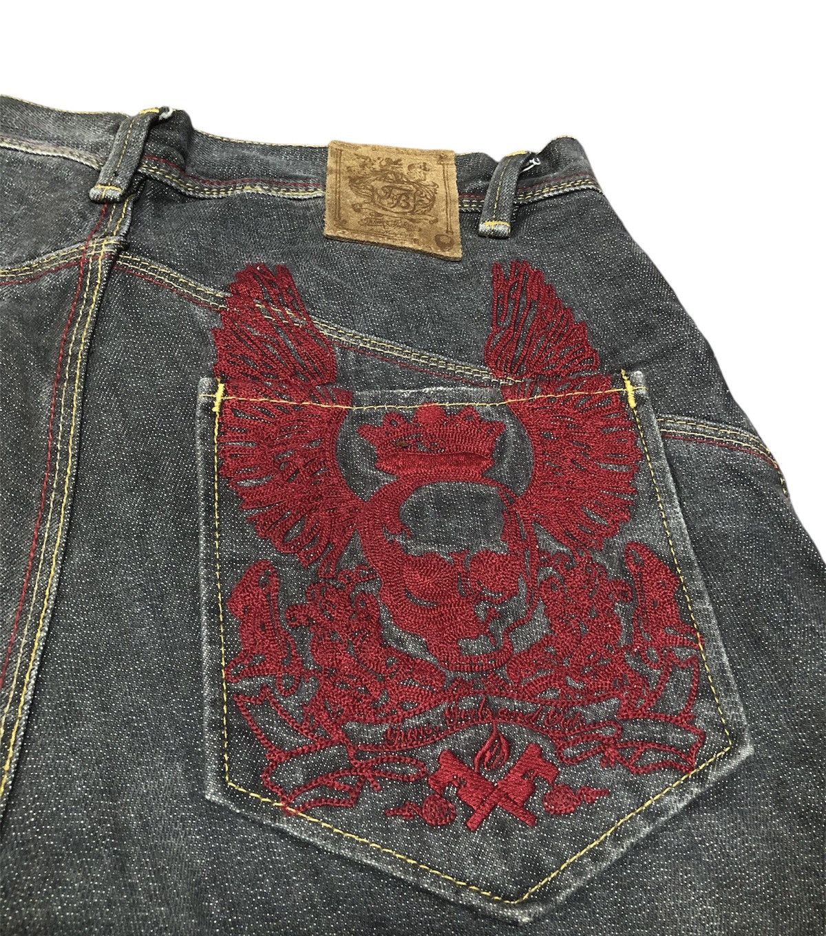 Designer × If Six Was Nine × Japanese Brand Nostro Baggy Jeans Size US 32 / EU 48 - 14 Thumbnail