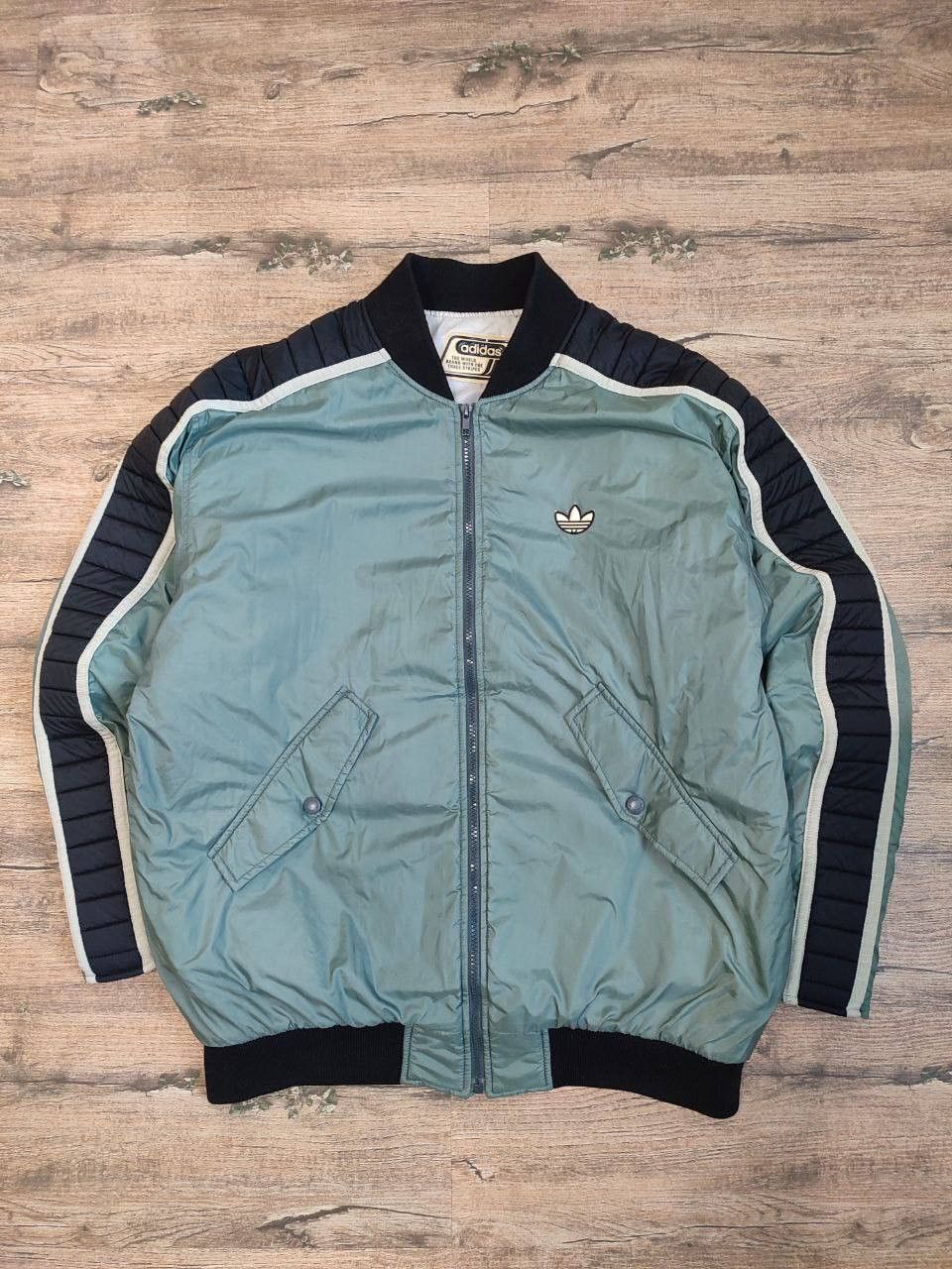 Adidas Vintage ADIDAS Descente 80s bomber jacket Size US L / EU 52-54 / 3 - 1 Thumbnail