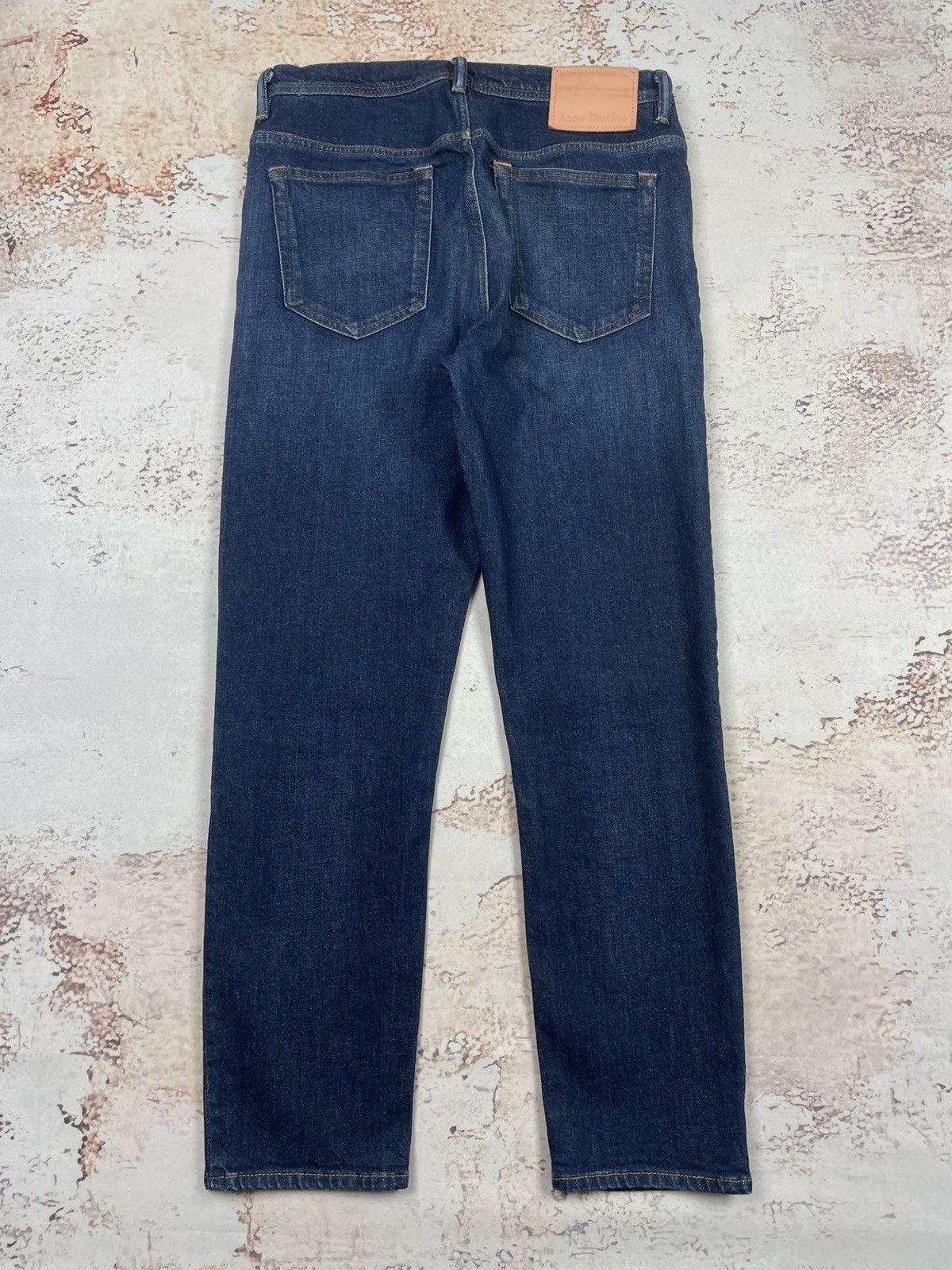 Acne Studios Acne Studios W31 L32 River Dark Blue Denim Jeans (Men’s) Size US 31 - 2 Thumbnail