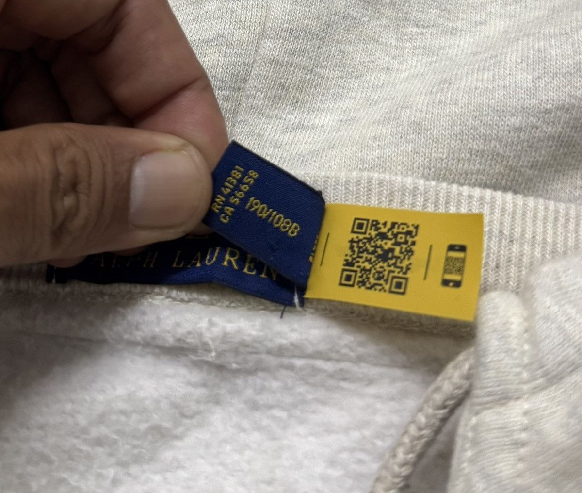 Polo Ralph Lauren Very Rare Design Vtg POLO RALPH LAUREN Hoodies Size US XXL / EU 58 / 5 - 10 Thumbnail