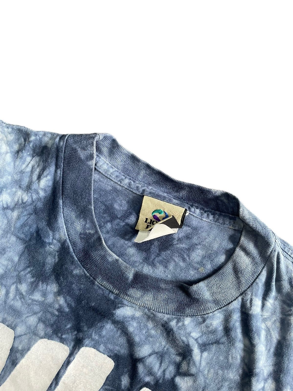 Band Tees Vintage & Rare 90’s The Who Liquid Blue Tie Dye Tshirt Size US M / EU 48-50 / 2 - 4 Thumbnail