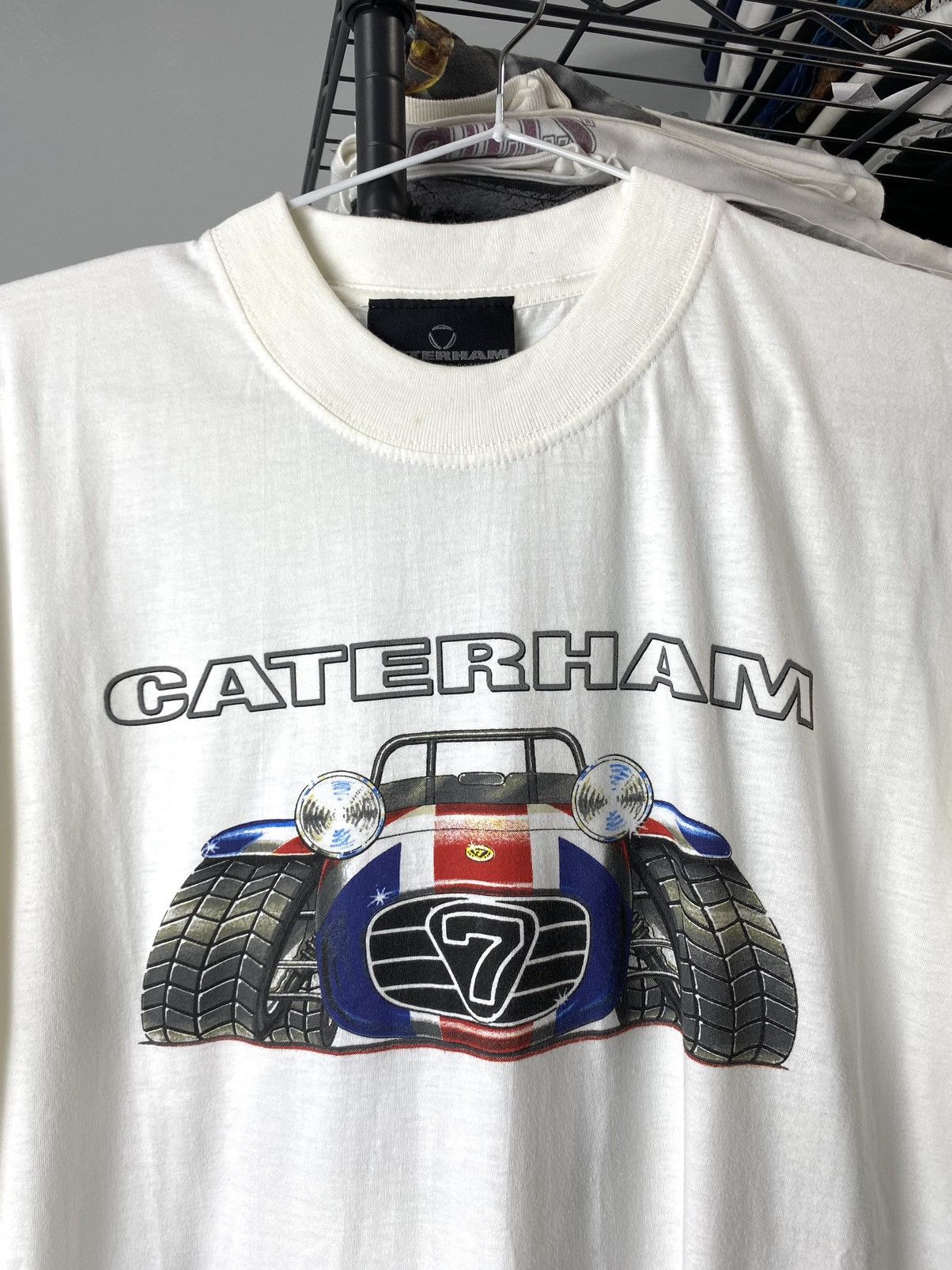 Japanese Brand Rare! Vintage 2002 Festival Caterham MG Lotus Racing T Shirt Size US L / EU 52-54 / 3 - 3 Thumbnail