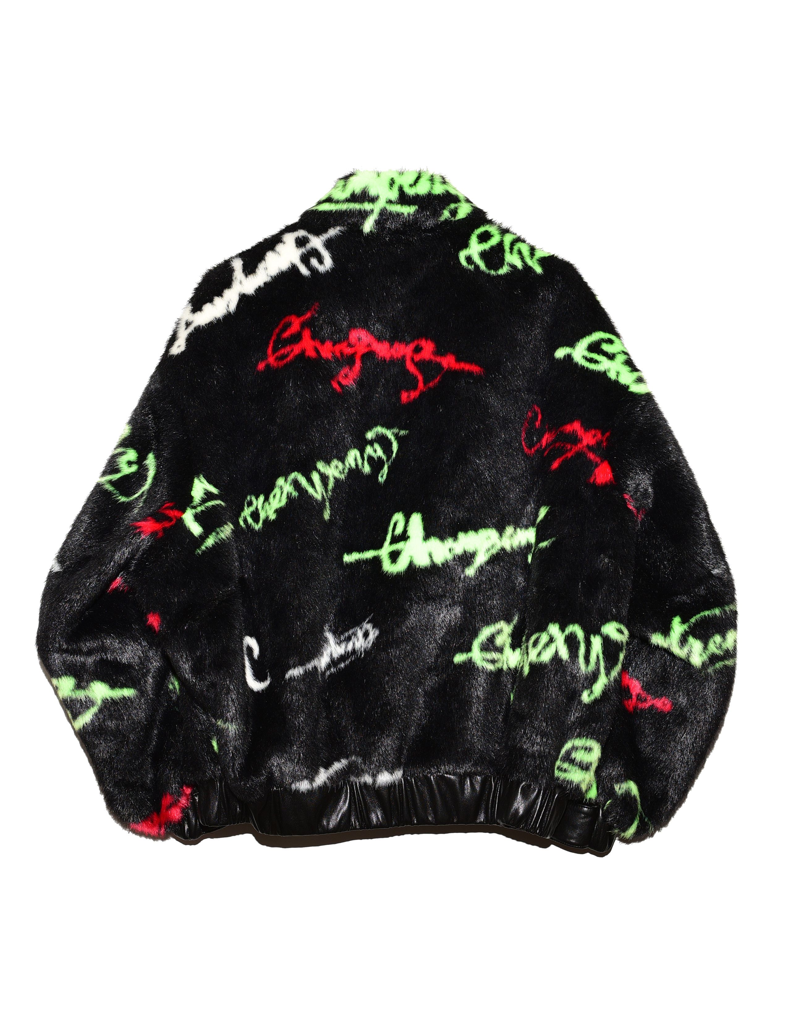 CHENPENG × Dover Street Market × SSENSE Chen Peng Graffiti Fur Coat FW22 Size US M / EU 48-50 / 2 - 3 Thumbnail