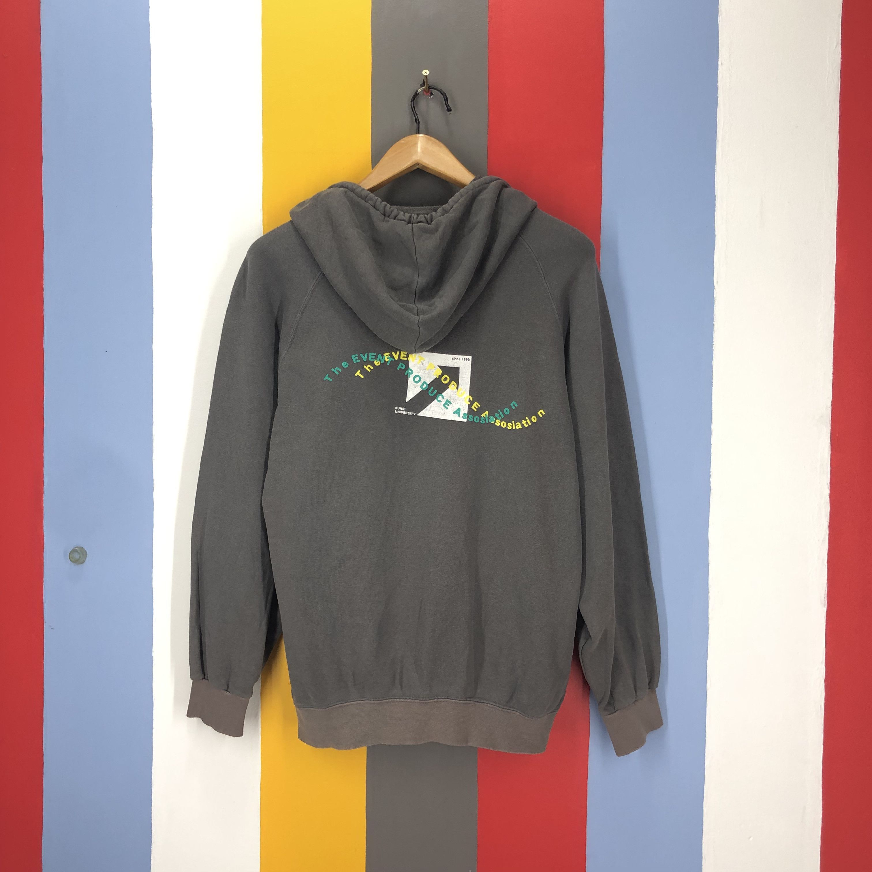 Japanese Brand 90s Vtg BUNRI UNIVERSITY by TIGER BROTHERS Hoodie #1670/04 Size US M / EU 48-50 / 2 - 1 Thumbnail