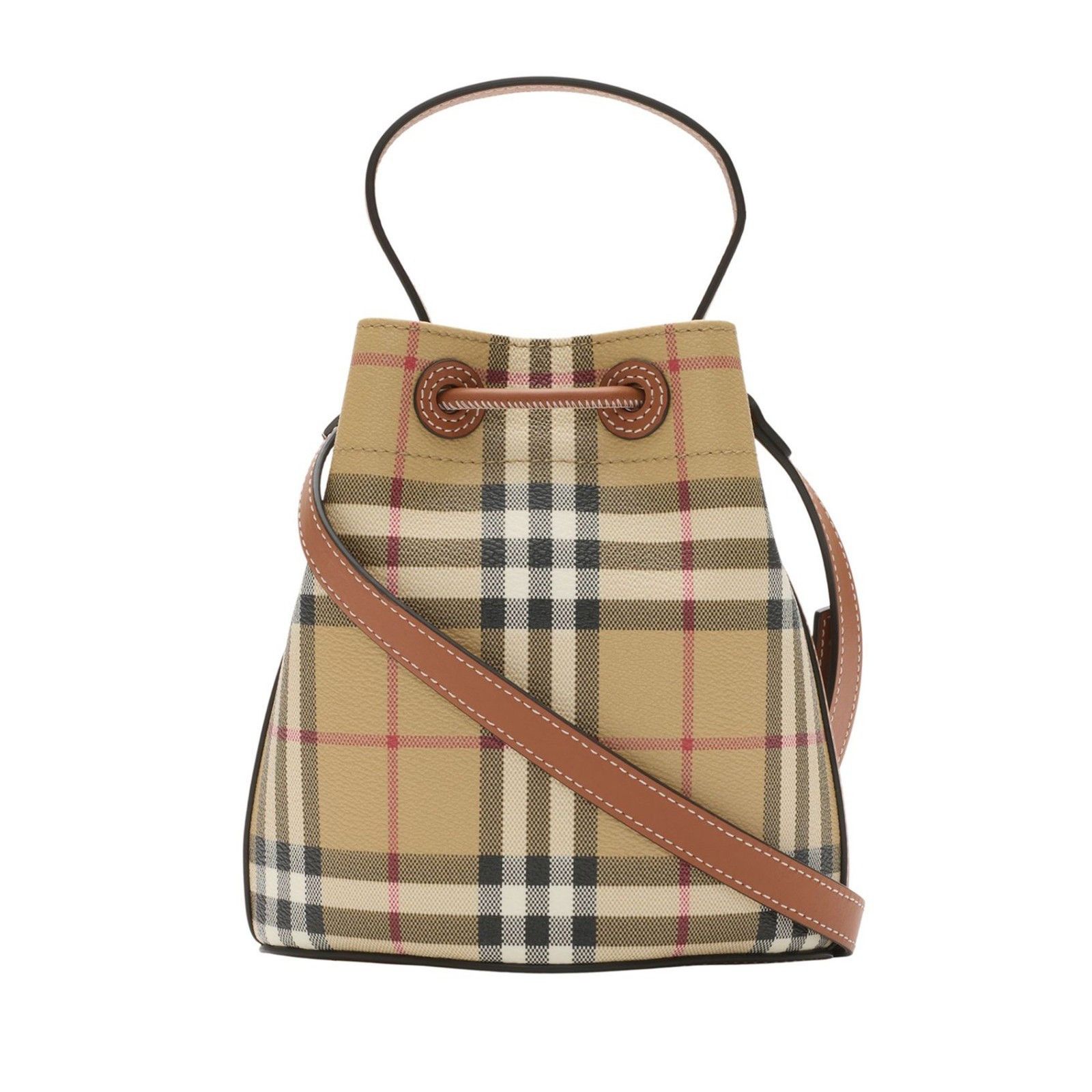 Burberry BURBERRY Beige Bucket Bag New & Authentic Size ONE SIZE - 3 Thumbnail