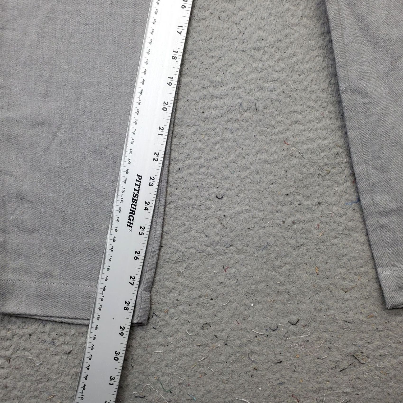 Banana Republic Banana Republic Pants Womens Small Gray Straight Leg Elastic Waist Drawstring Size 28" / US 6 / IT 42 - 4 Thumbnail