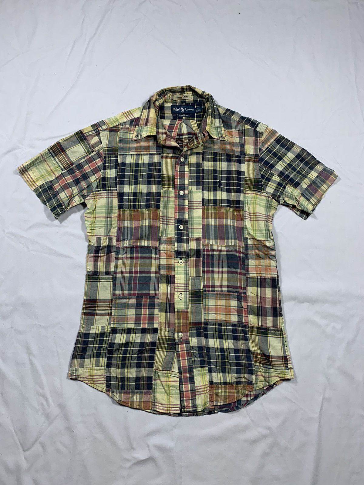 RRL Ralph Lauren Polo Ralph Lauren Patchwork Shirt Size US S / EU 44-46 / 1 - 1 Thumbnail