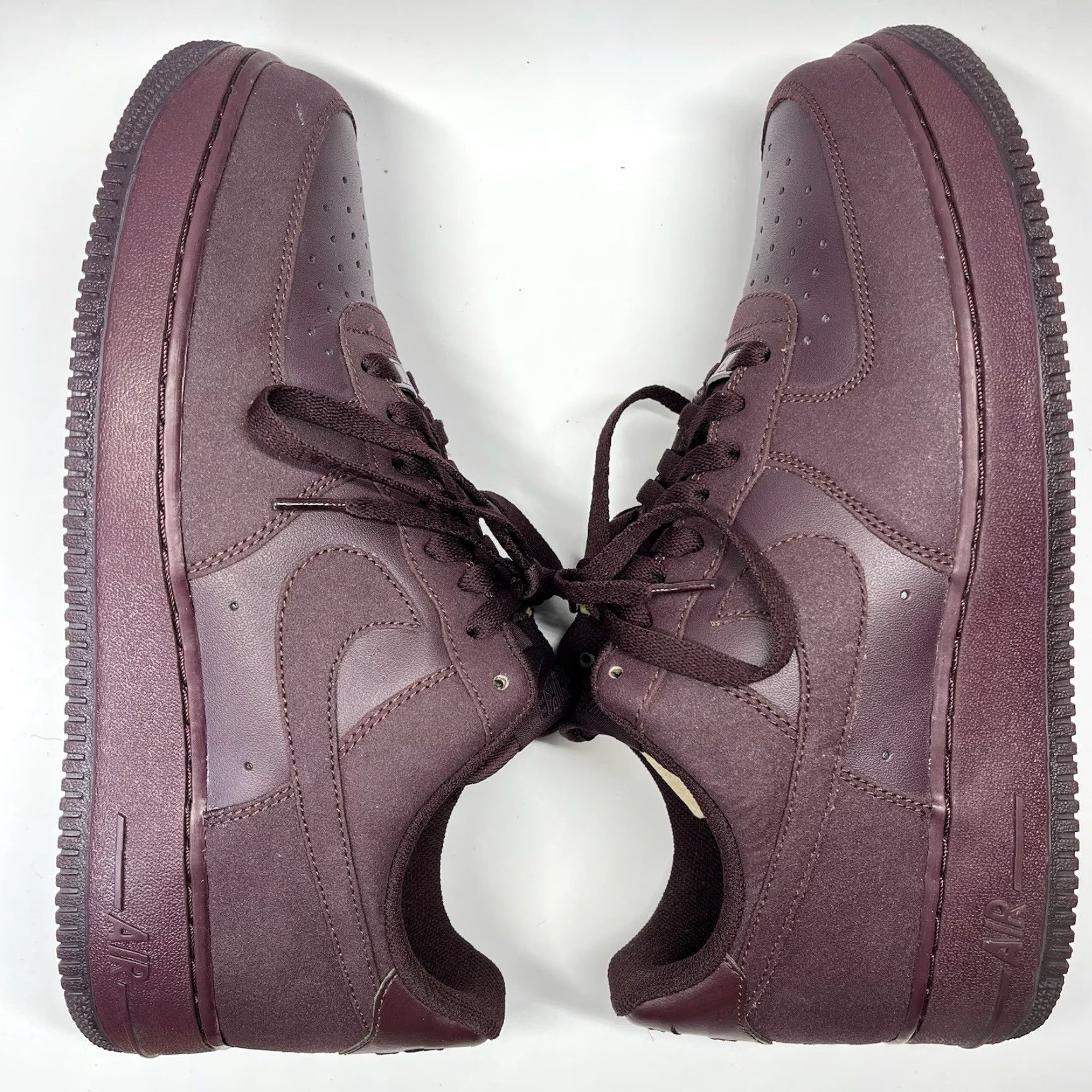 Nike Nike Air Force 1 Low 07 Tec Tuff Deep Burgundy 315122-605 Men’s Size 12 New Size US 11 / EU 44 - 4 Thumbnail