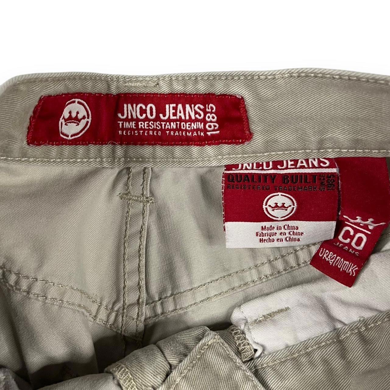 JNCO JNCO Men's Tan and Cream Shorts Size US 26 / EU 42 - 5 Thumbnail