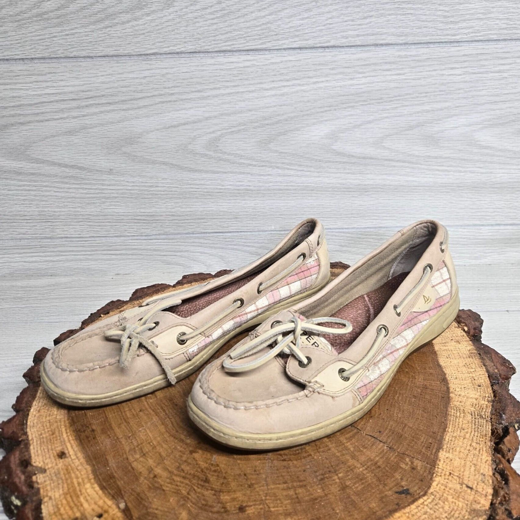 Sperry SPERRY Top Sider Angelfish Boat Shoes Slip On Brown Adult Women 10M Classic Nautical Size L / US 10 / IT 46 - 2 Thumbnail