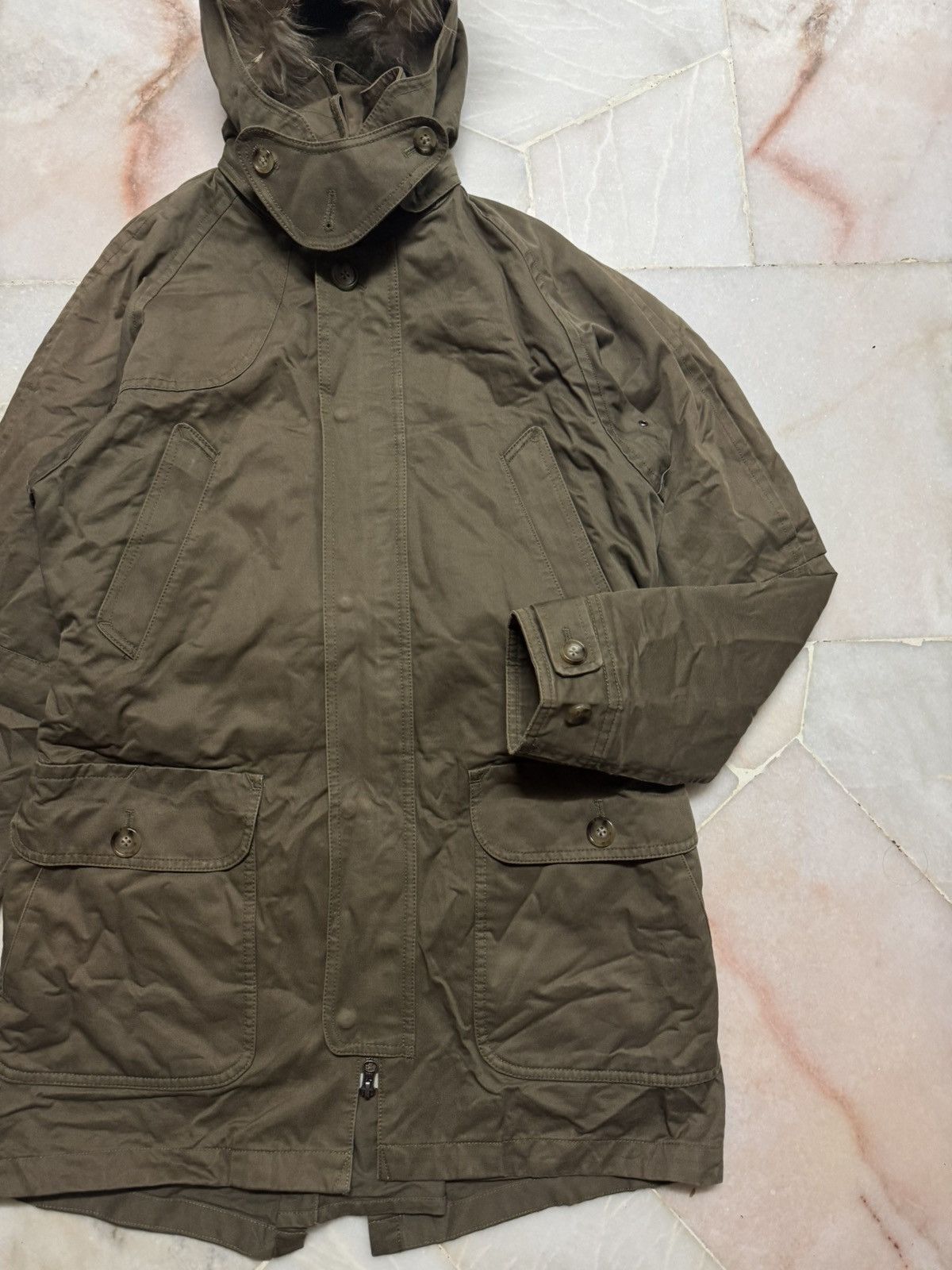 Boycott 💥VINTAGE BOYCOTT PARKA FIST TAIL POCKET FUR MILITARY STYLE Size US S / EU 44-46 / 1 - 5 Thumbnail