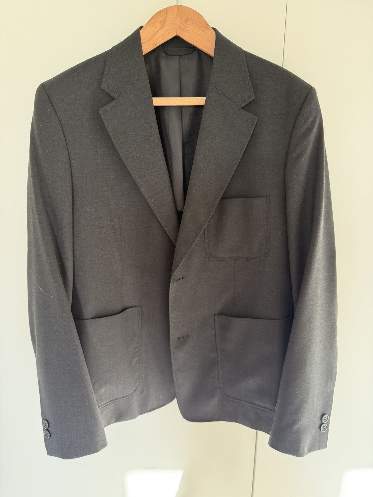 Mfpen Patch Pocket Blazer - Anthracite Size 42R - 1 Thumbnail