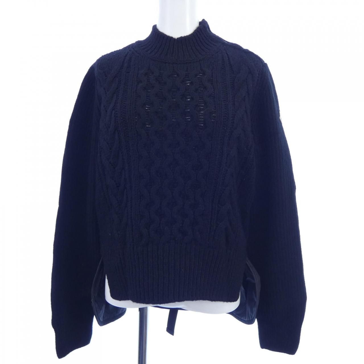 Moncler Moncler Moncler Wool Knitwear Textile Tops H20939C00008 DUTY FREE for USA Size ONE SIZE - 1 Thumbnail