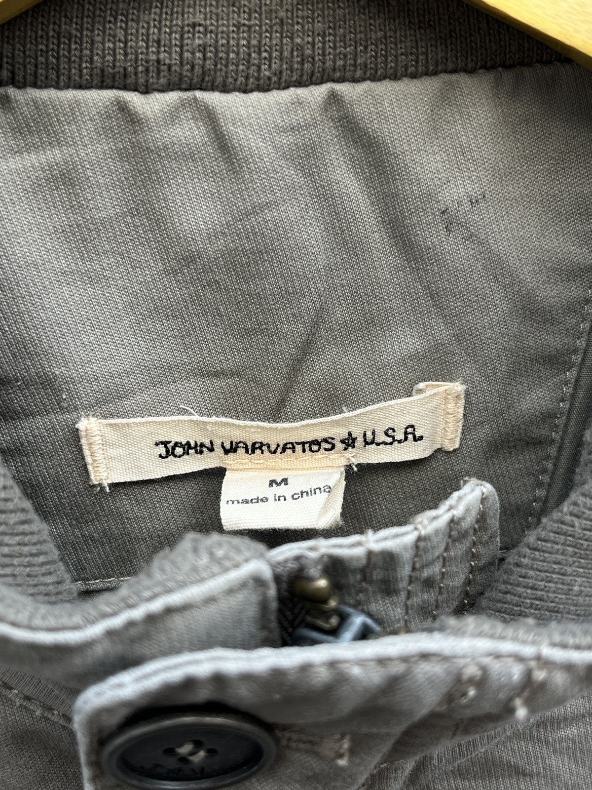 John Varvatos John Varvatos Military Bomber Jacket Size US M / EU 48-50 / 2 - 5 Thumbnail