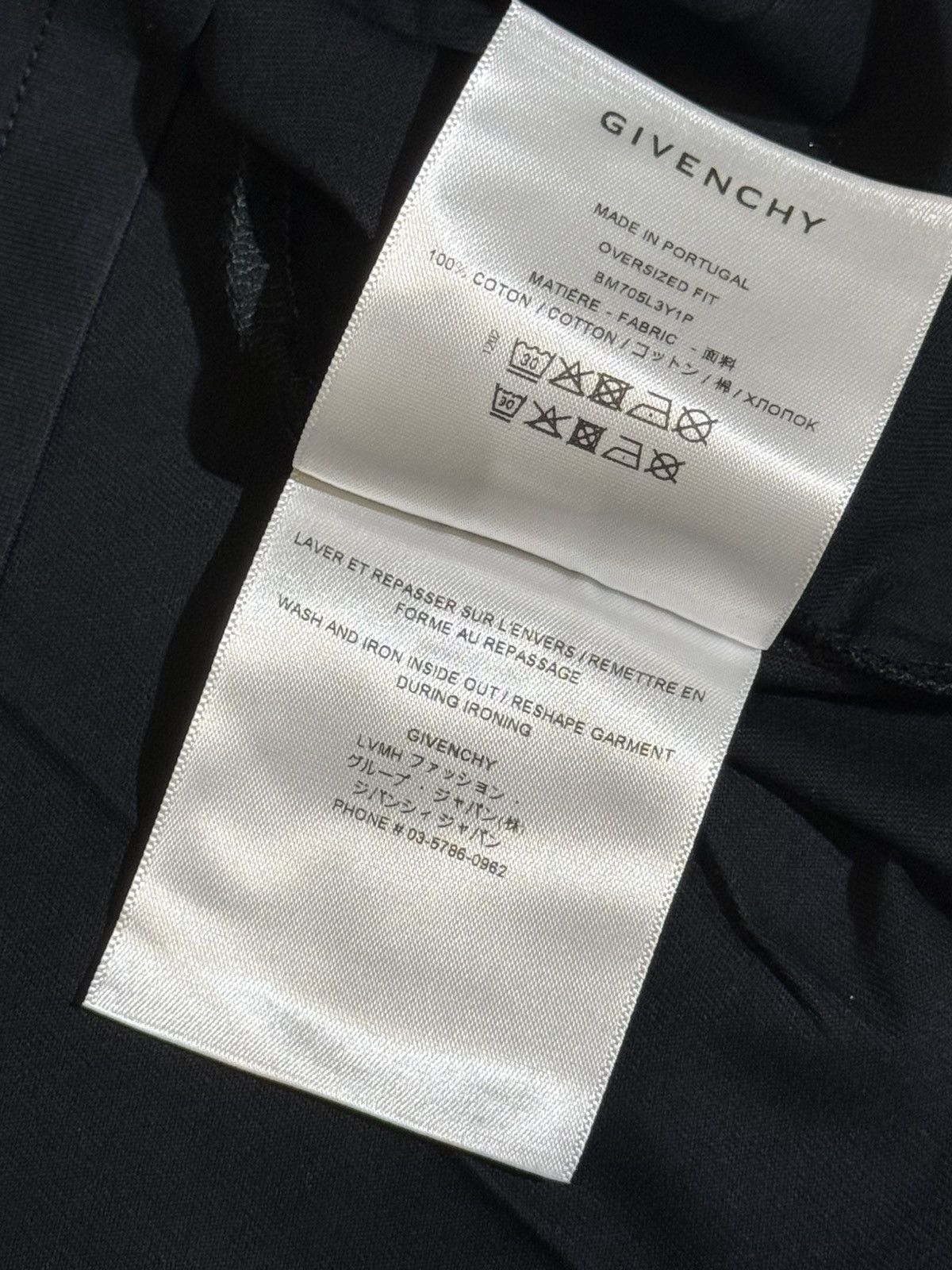 Givenchy Givenchy black t shirt Size US M / EU 48-50 / 2 - 5 Thumbnail