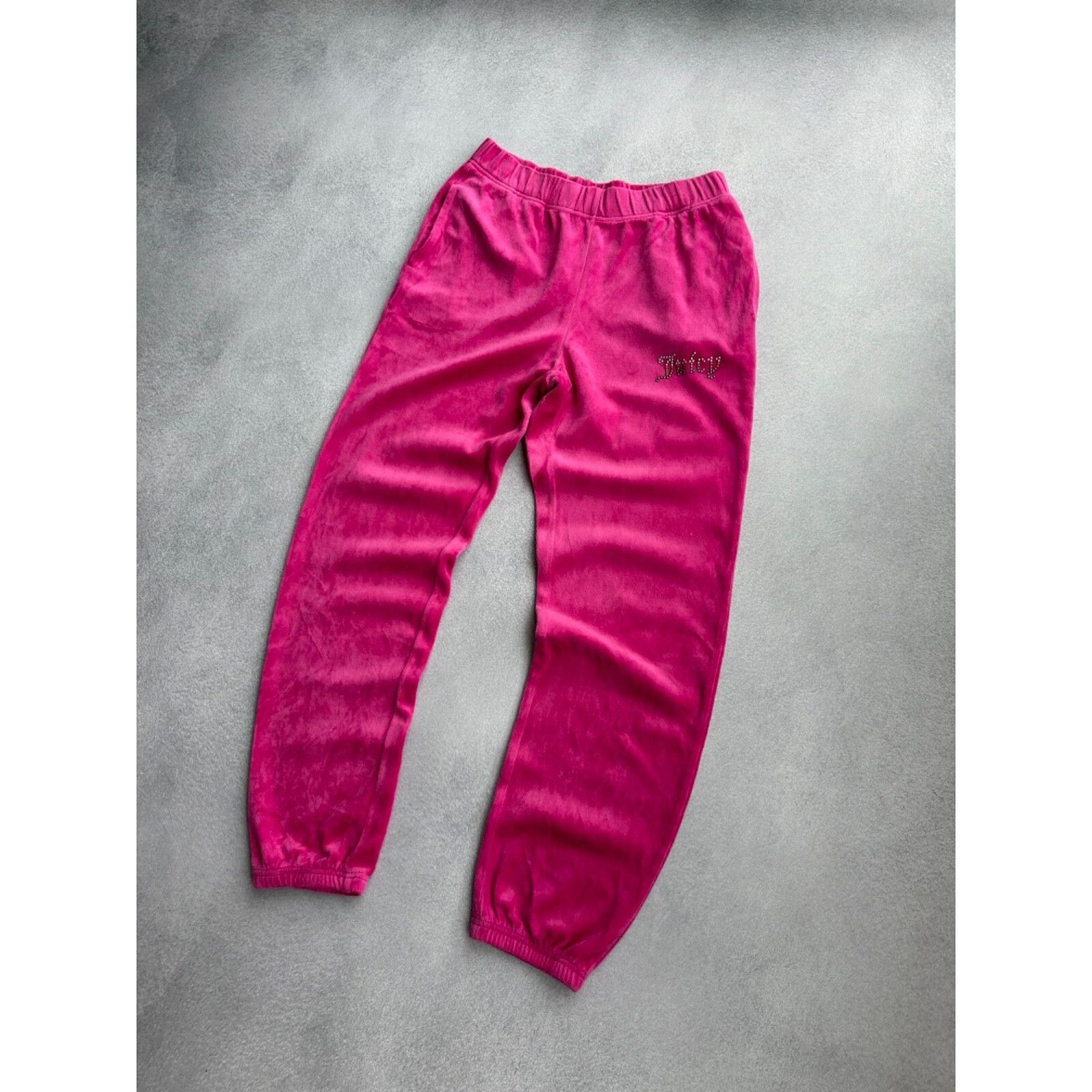 Juicy Couture VTG Juice Couture Pink Velour Woman Tracksuit Size S / US 4 / IT 40 - 16 Thumbnail