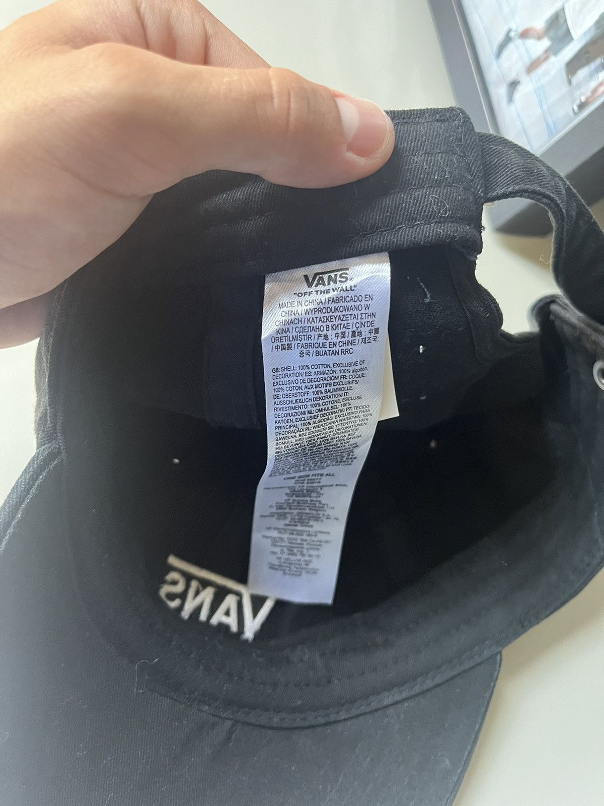 Vans Black Vans hat Size ONE SIZE - 4 Thumbnail