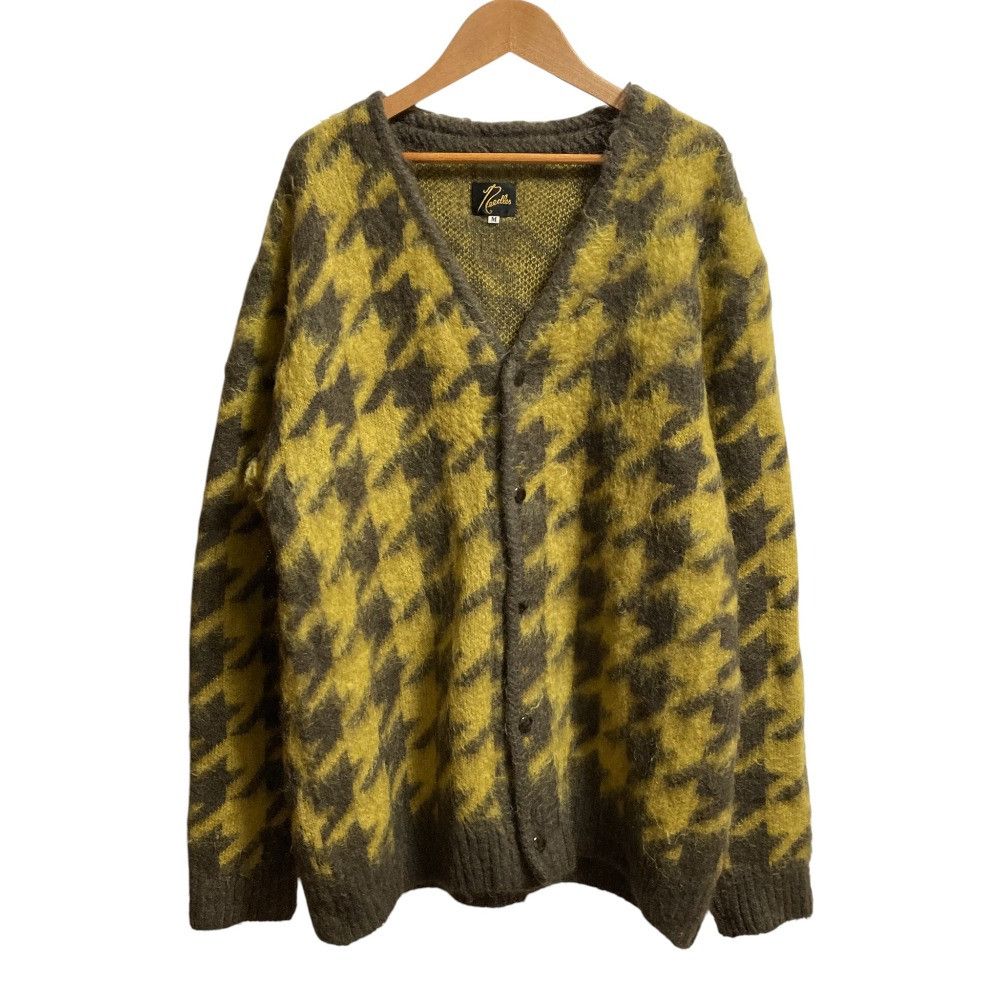 Other Other Needles Big Houndstooth Mohair Cardigan Others Tops J0399 DUTY FREE for USA Size ONE SIZE - 1 Thumbnail