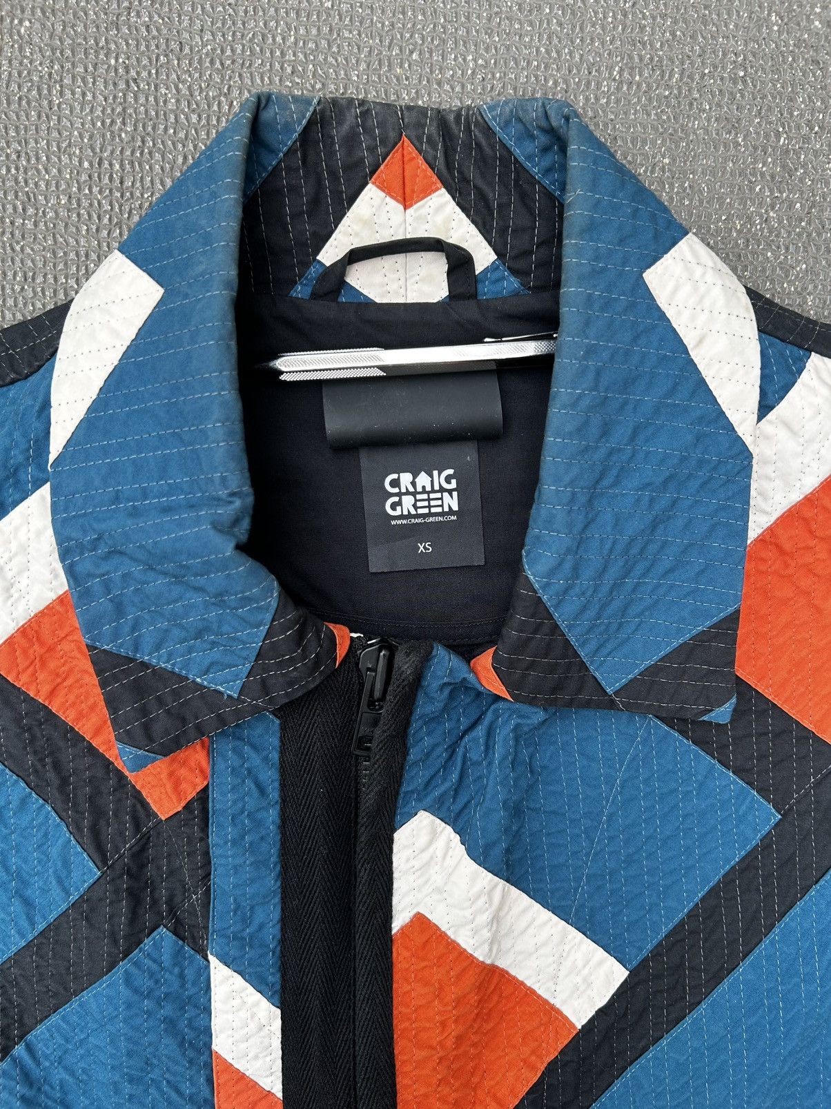 Craig Green Craig Green diamond stitch quilted work jacket Size US XS / EU 42 / 0 - 3 Thumbnail