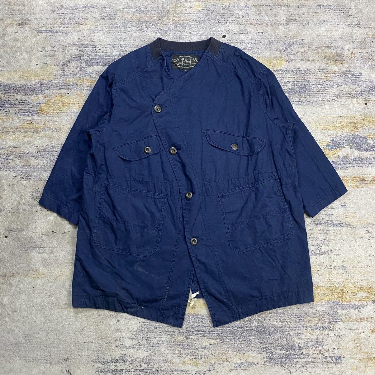 Japanese Brand Needle work soon asymmetrical button jacket Size US M / EU 48-50 / 2 - 1 Thumbnail