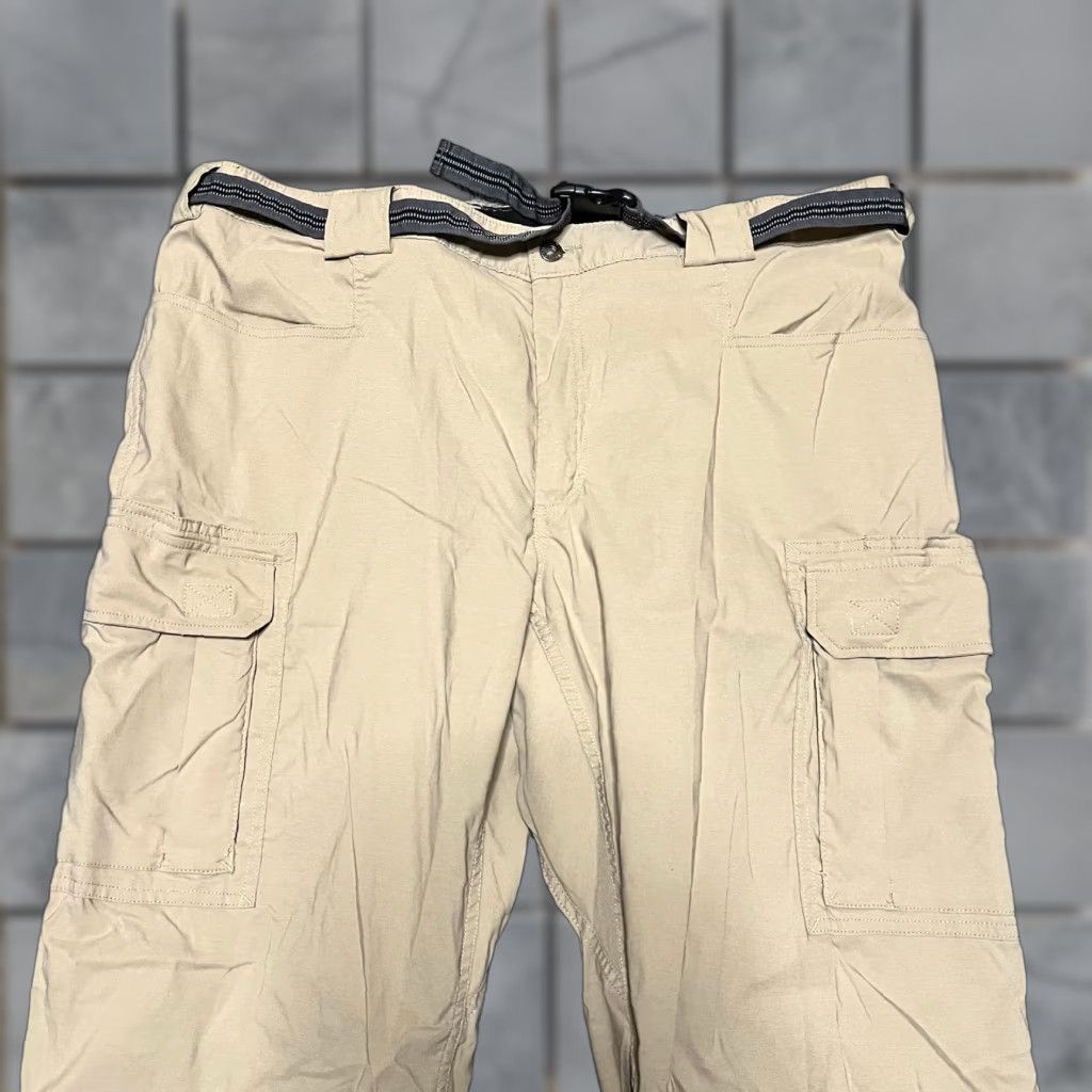 Duluth Trading Company Duluth Trading Pants Mens XXL x34 Belted Flex Dry On The Fly Cargo Hiking Baggy? Size US 39 - 1 Thumbnail