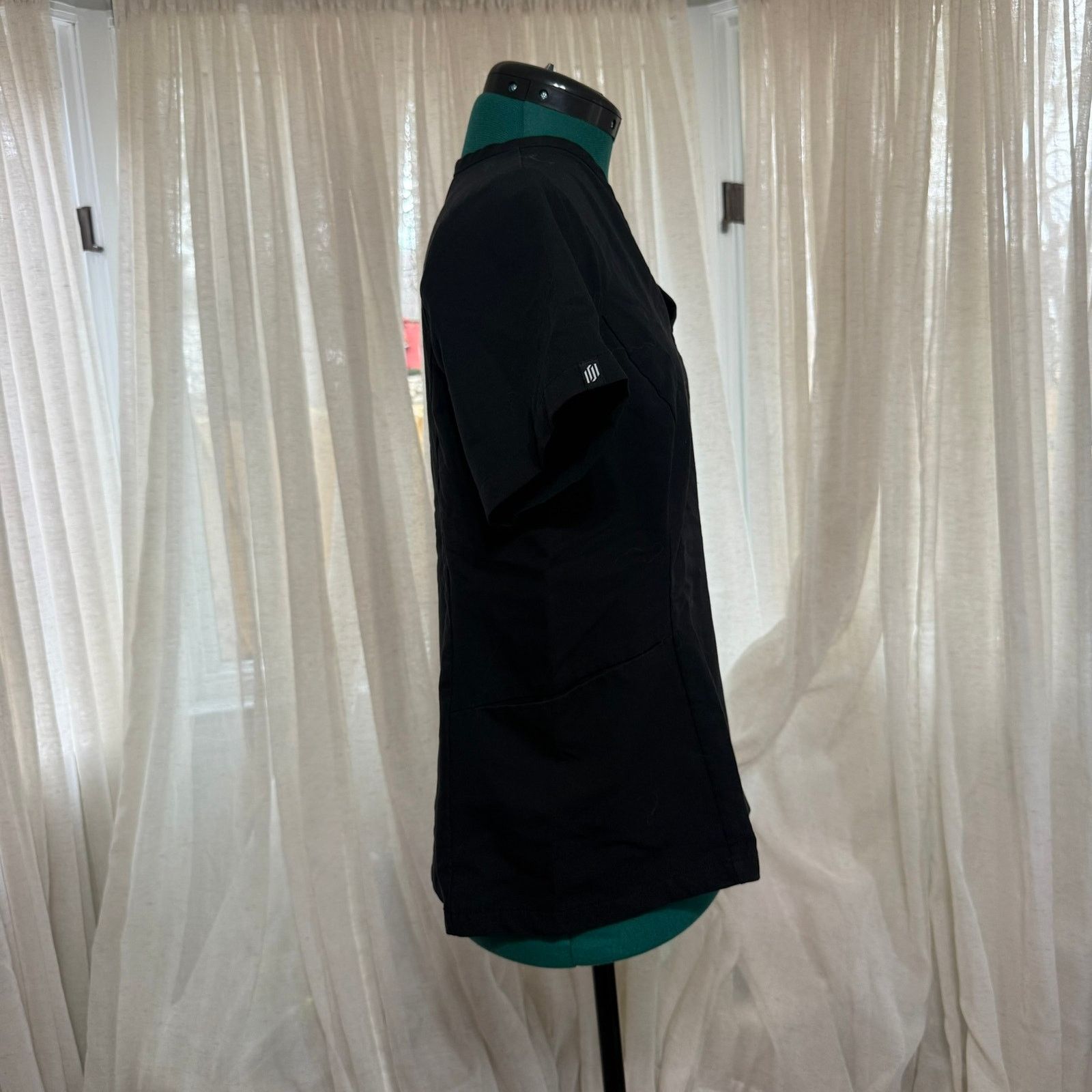 Other Jaanuu Black Scrub Top | Sz S Size US S / EU 44-46 / 1 - 4 Thumbnail