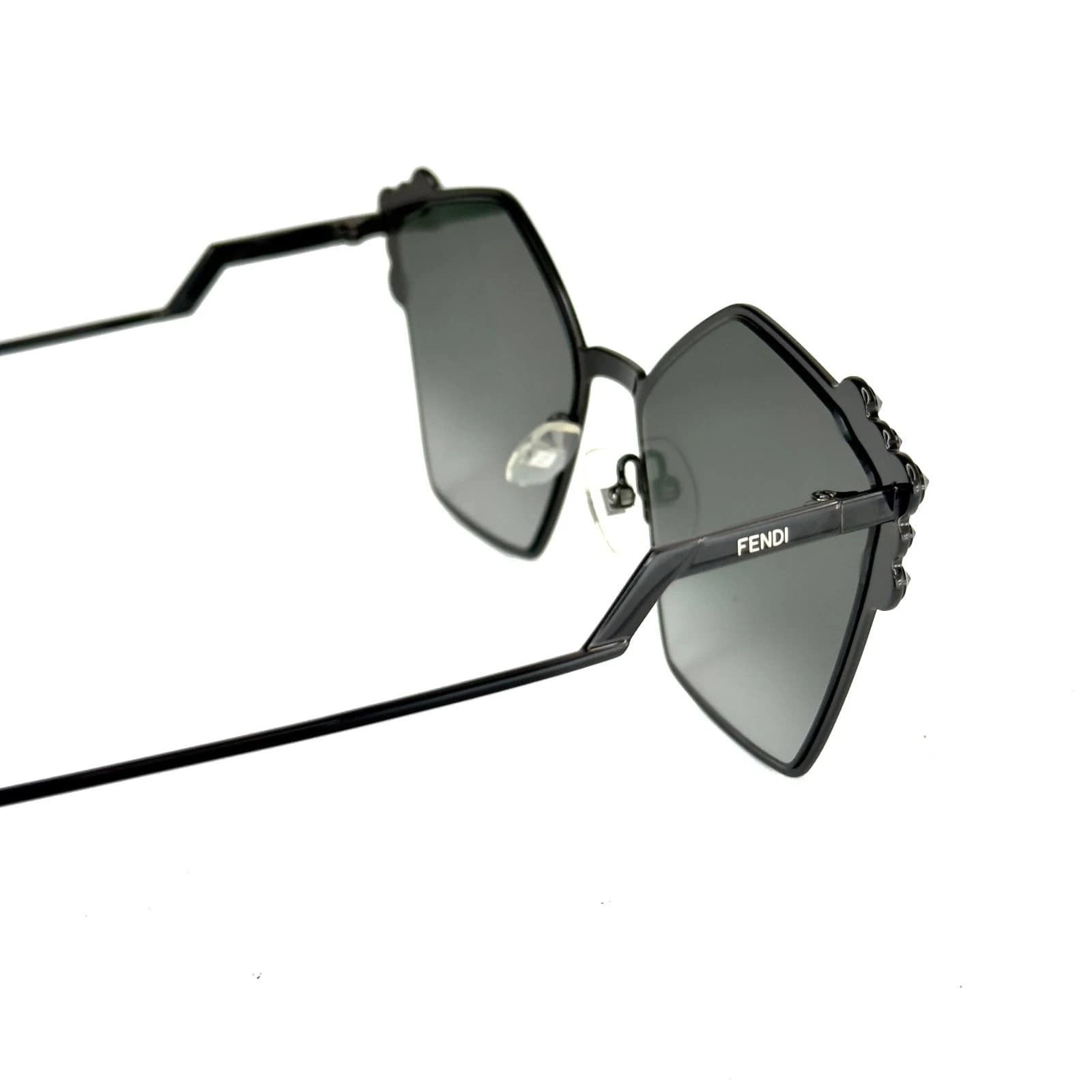 Fendi FENDI FF0261S 0261 CAN EYE Black Stud Gradient Sunglasses Size ONE SIZE - 3 Thumbnail