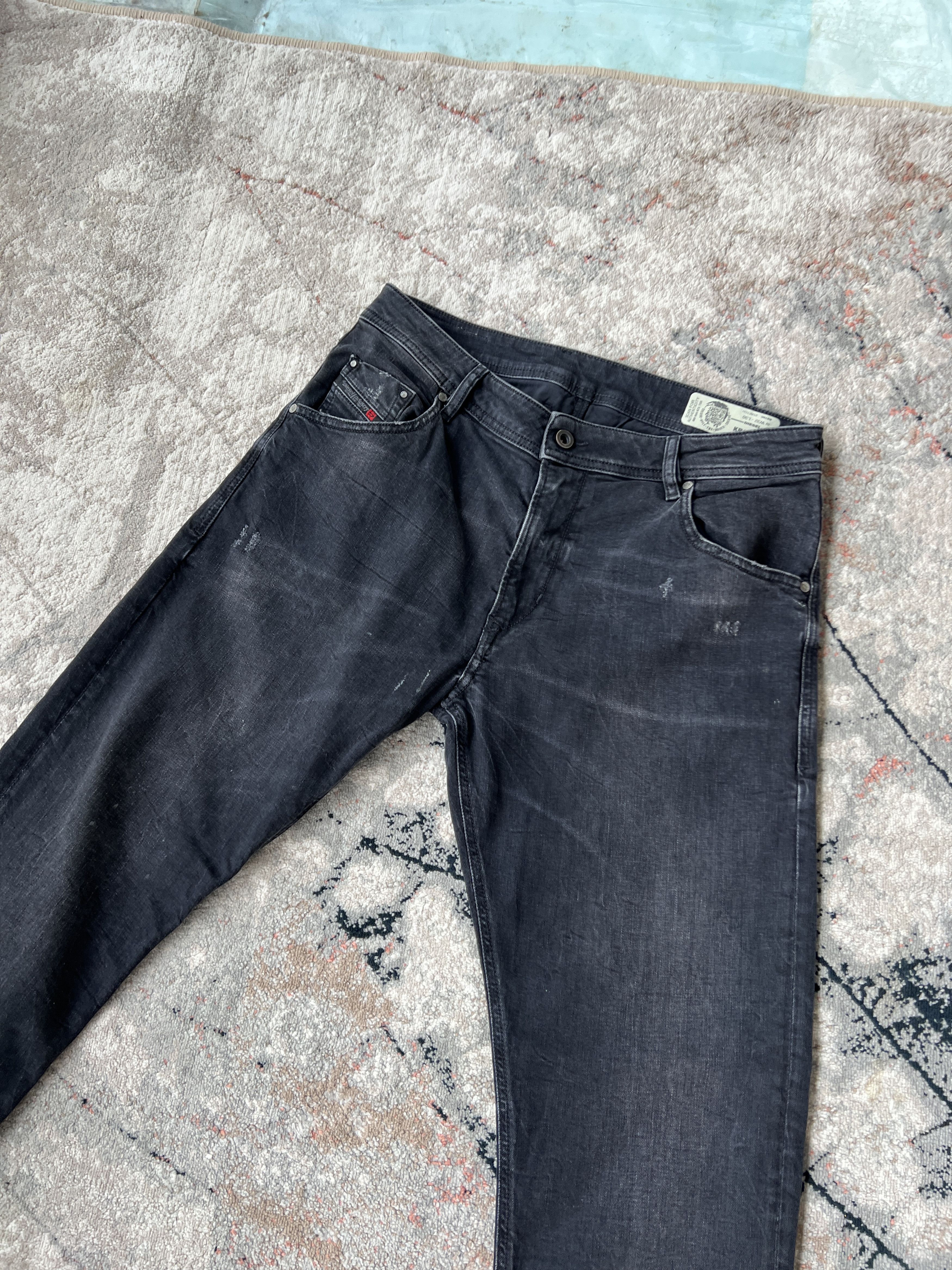 Diesel Diesel Krayver Regular Slim-Carrot Stretch Jeans Size US 32 / EU 48 - 2 Thumbnail