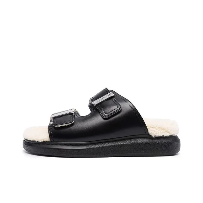 Alexander McQueen o1y0225 Slides in Black Size US 9 / IT 39 - 5 Thumbnail