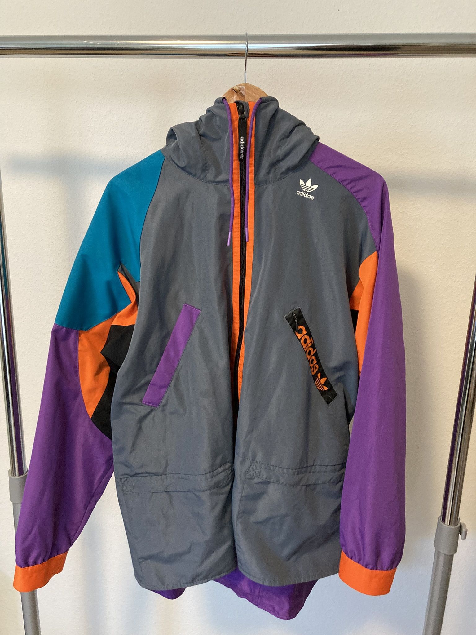 Adidas Adidas Archive Transformable Windbreaker "Karkaj" Size US M / EU 48-50 / 2 - 3 Thumbnail