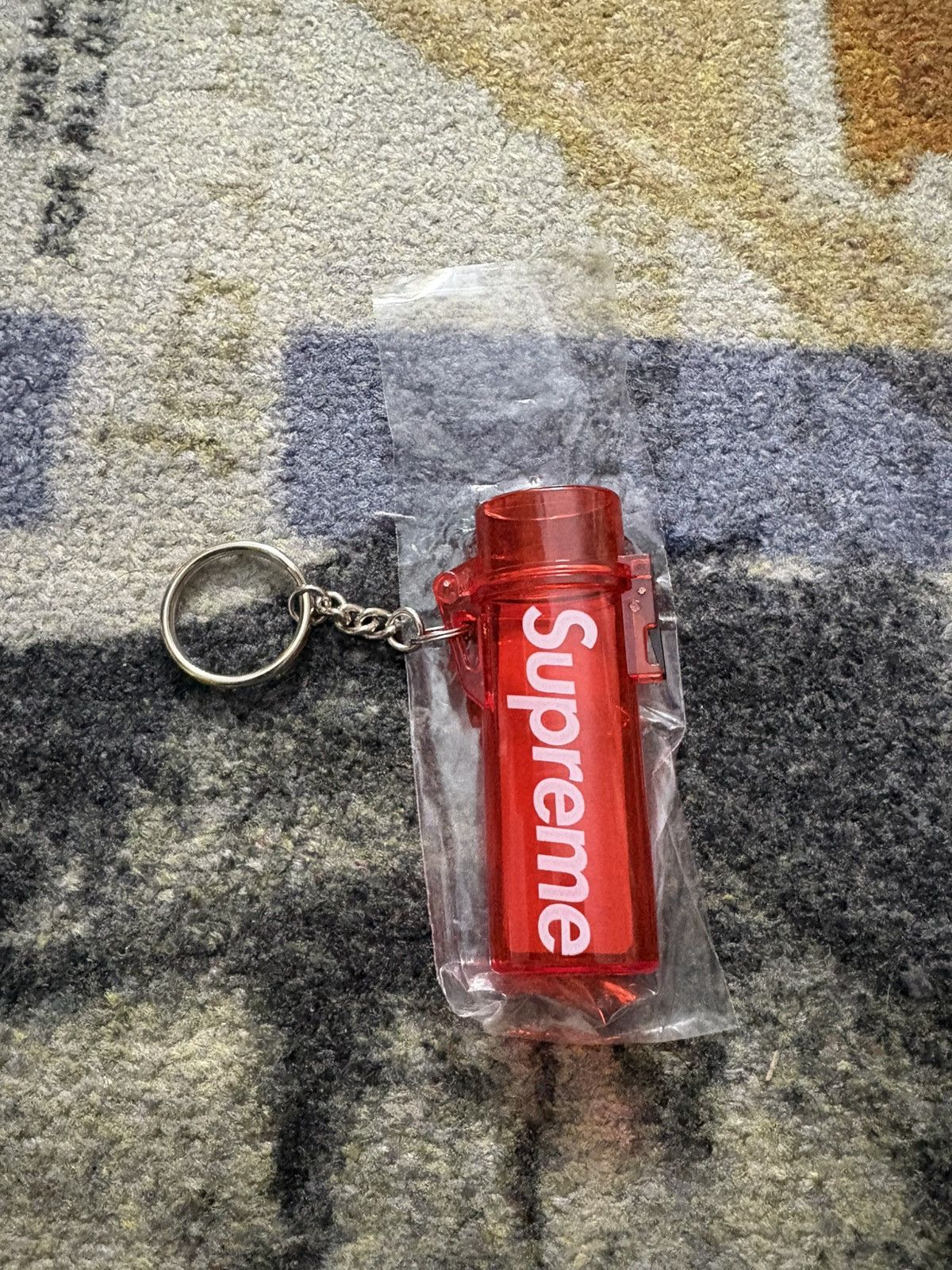 Supreme Supreme Waterproof Lighter Case Keychain Red Size ONE SIZE - 1 Thumbnail