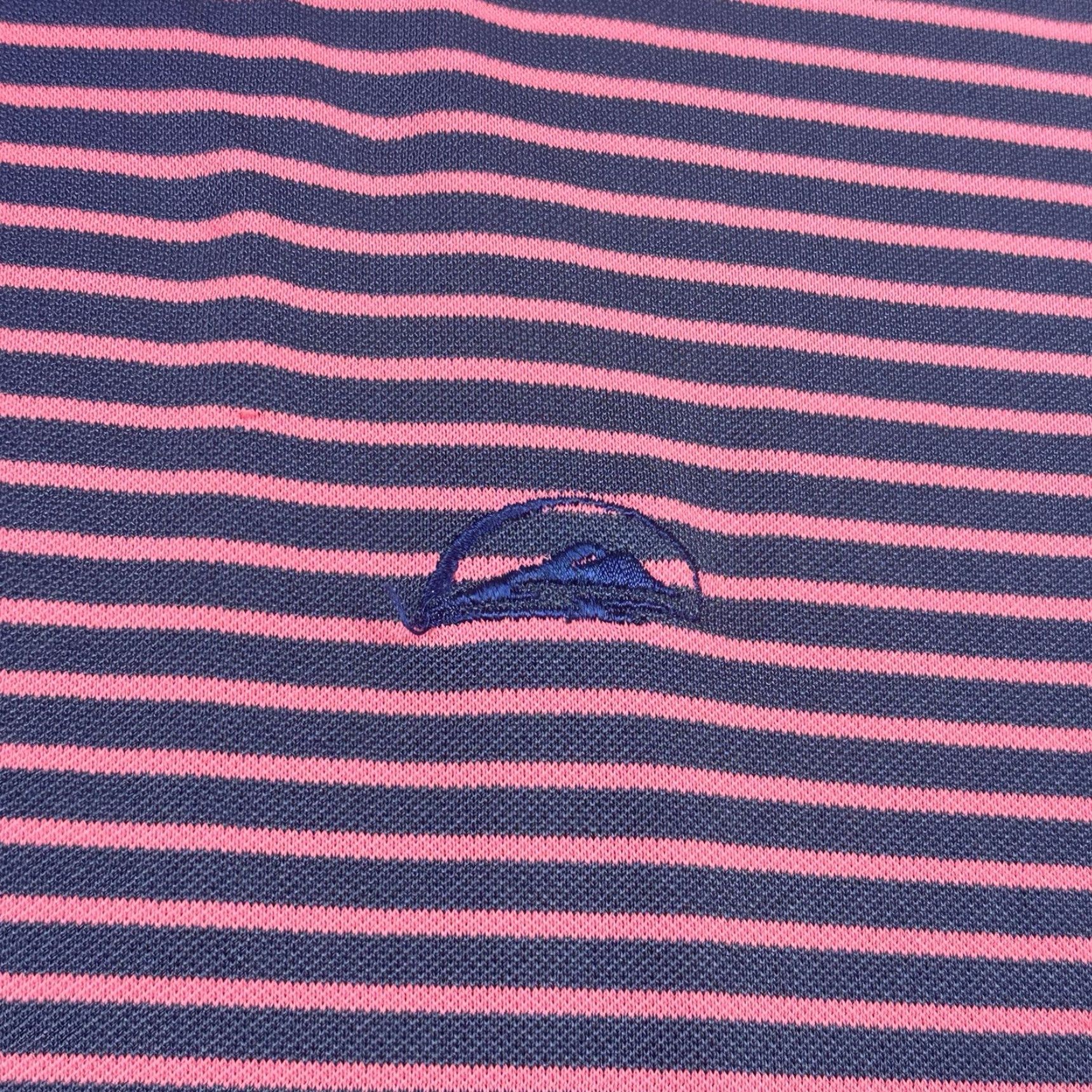 Peter Millar Peter Millar Summer Comfort Polo Shirt Mens Large Pink Striped Polo Shirt Mens Large Pink Striped Size US L / EU 52-54 / 3 - 4 Thumbnail