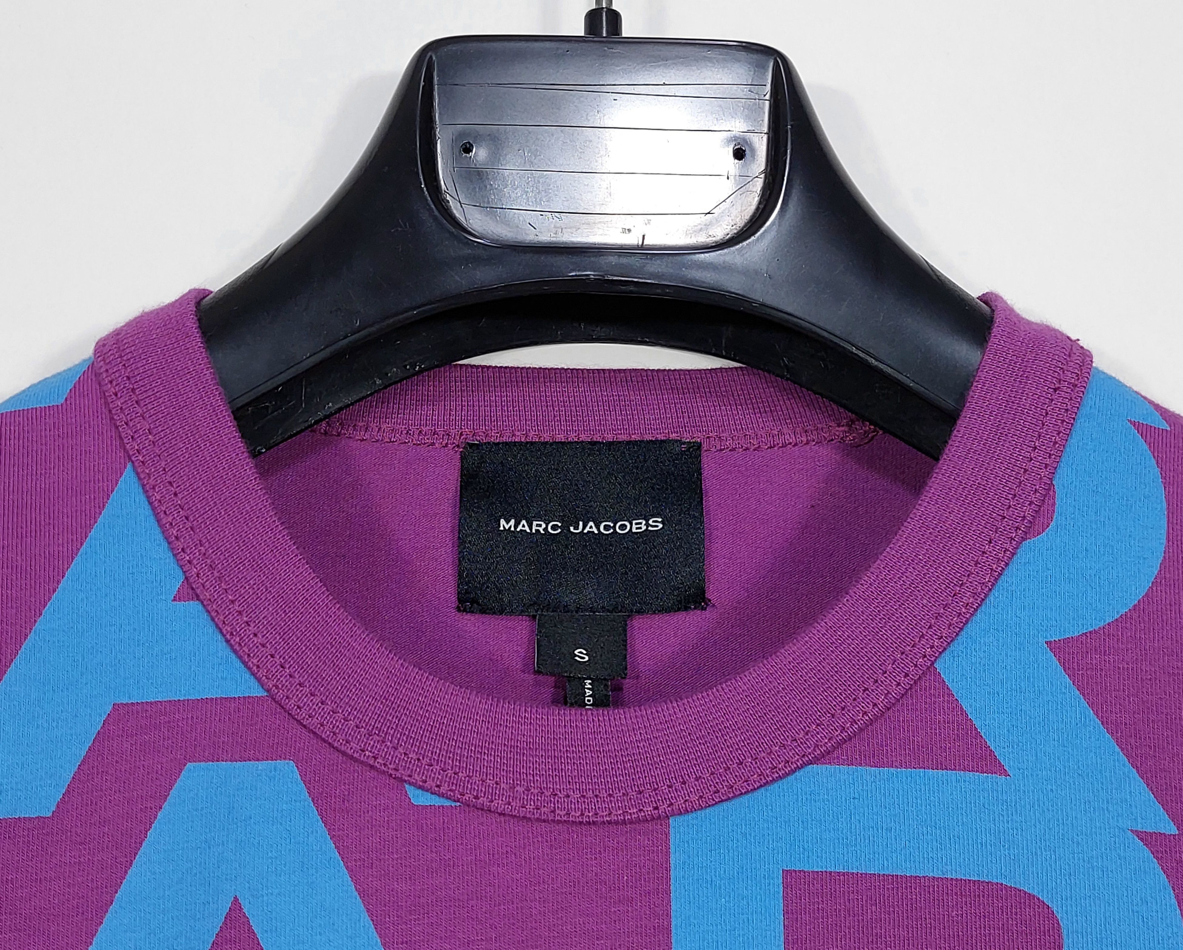 Marc Jacobs monogram baby tshirt - purple / blue S Size S / US 4 / IT 40 - 2 Thumbnail
