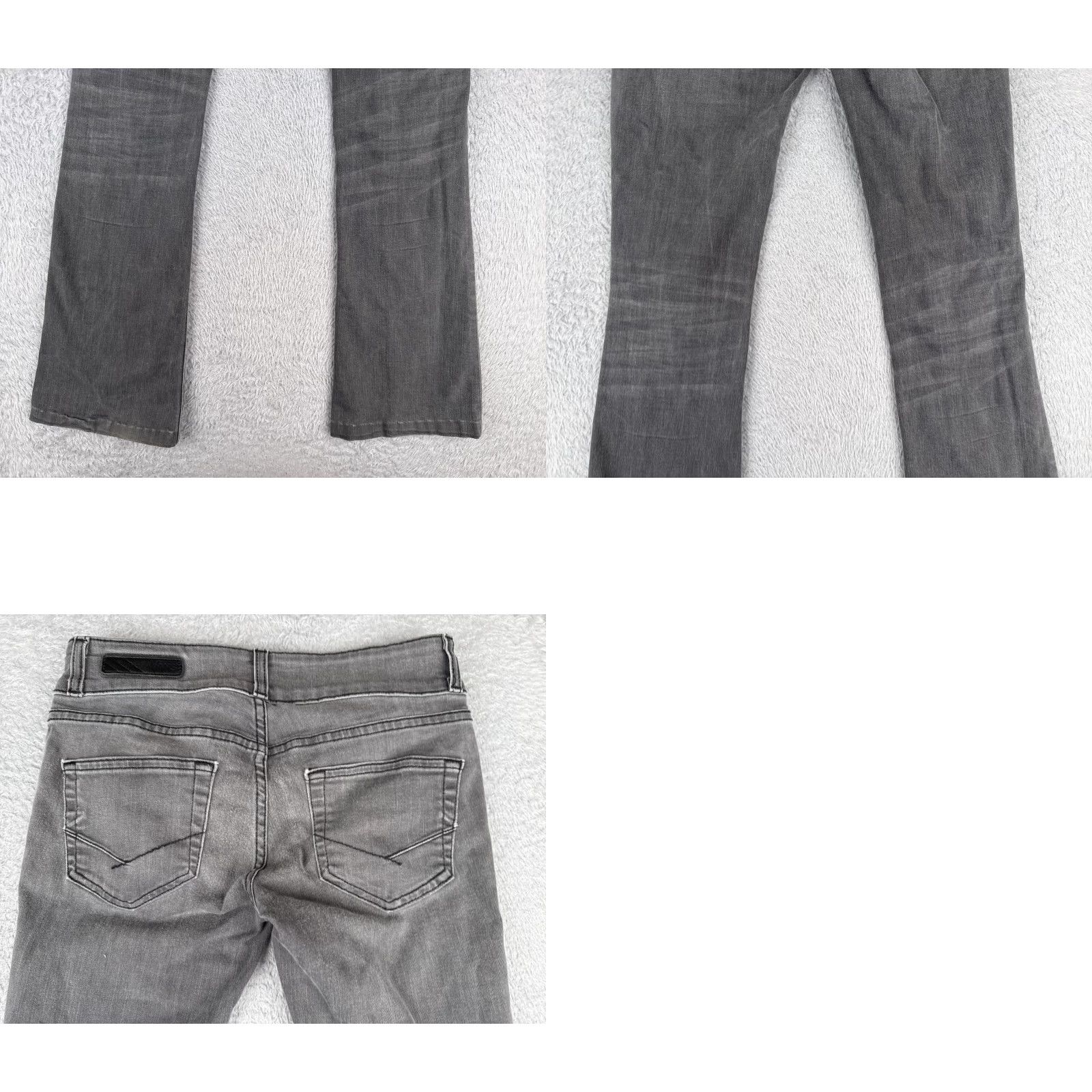 Vans VANS Jeans Women Skinny 5 Black Denim Low Rise 28x30 Stretch Distressed Zipper 5-Pocket Design Vintage? No Size 27" / US 4 / IT 40 - 10 Thumbnail