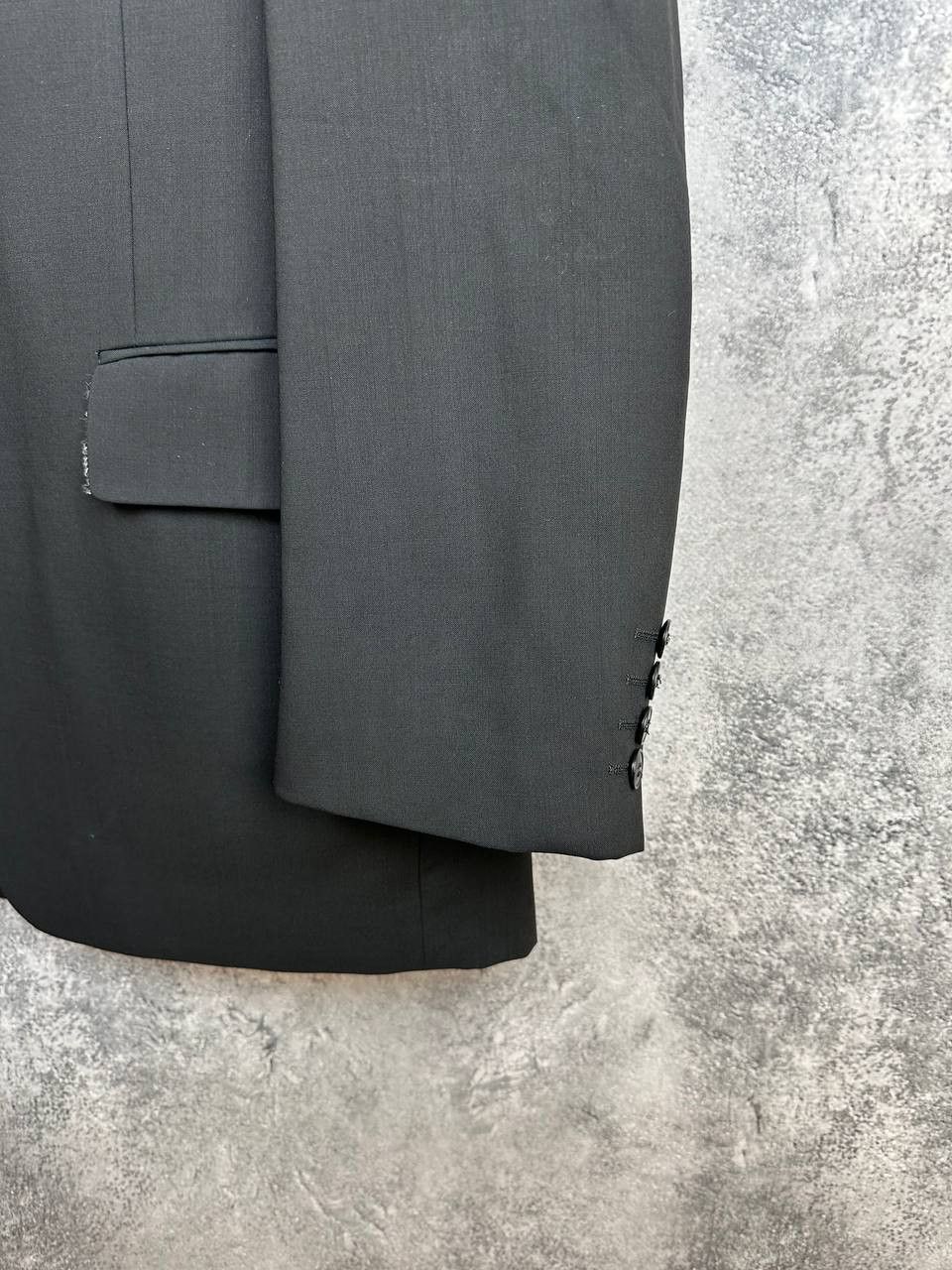 Yves Saint Laurent Yves Saint Laurent Pour Homme Black Wool Suit Made in France Size 42R - 13 Thumbnail