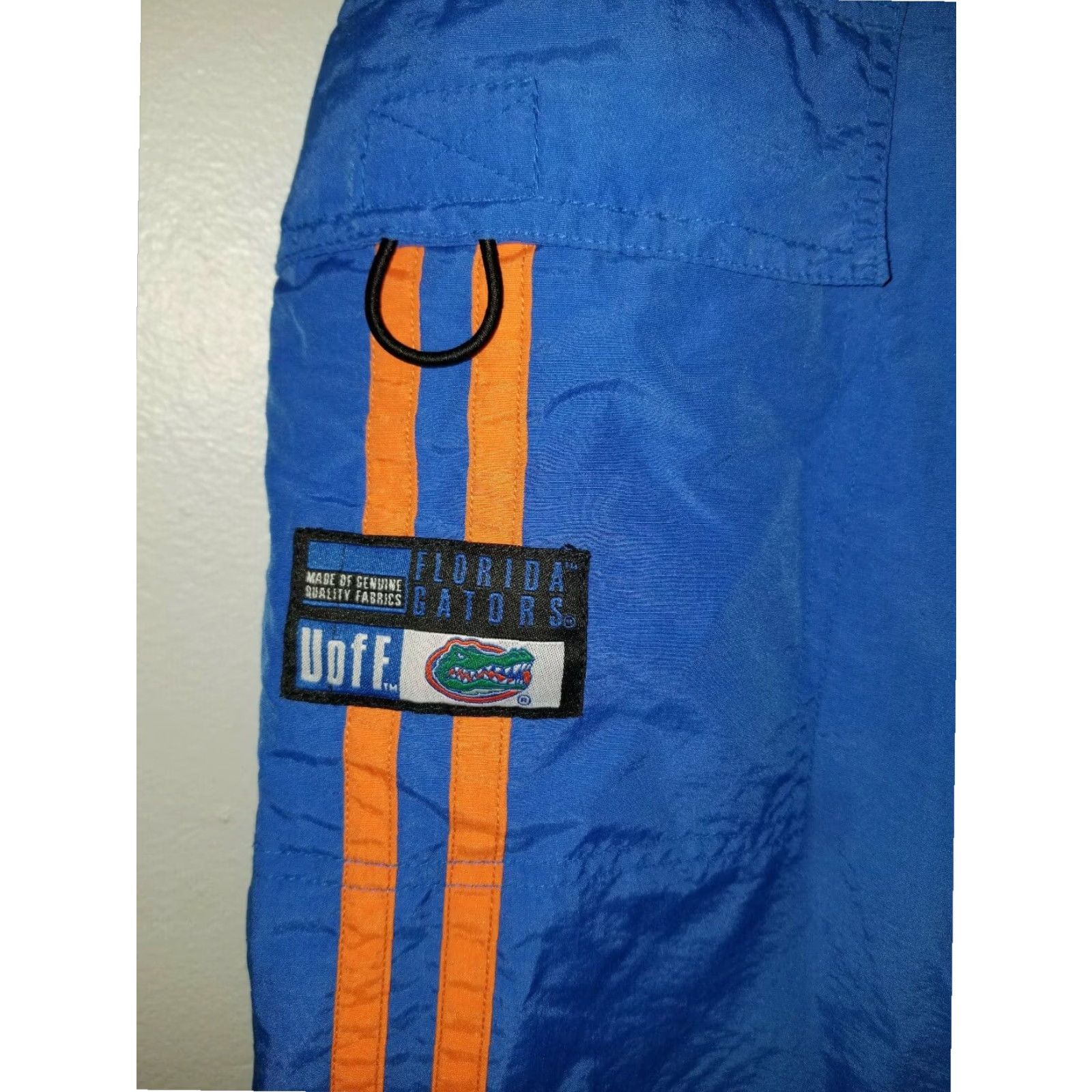 Starter VINTAGE Starter Florida Gators Track Pants XL Blue Orange Nylon Zip Off Legs Size US 36 / EU 52 - 3 Thumbnail