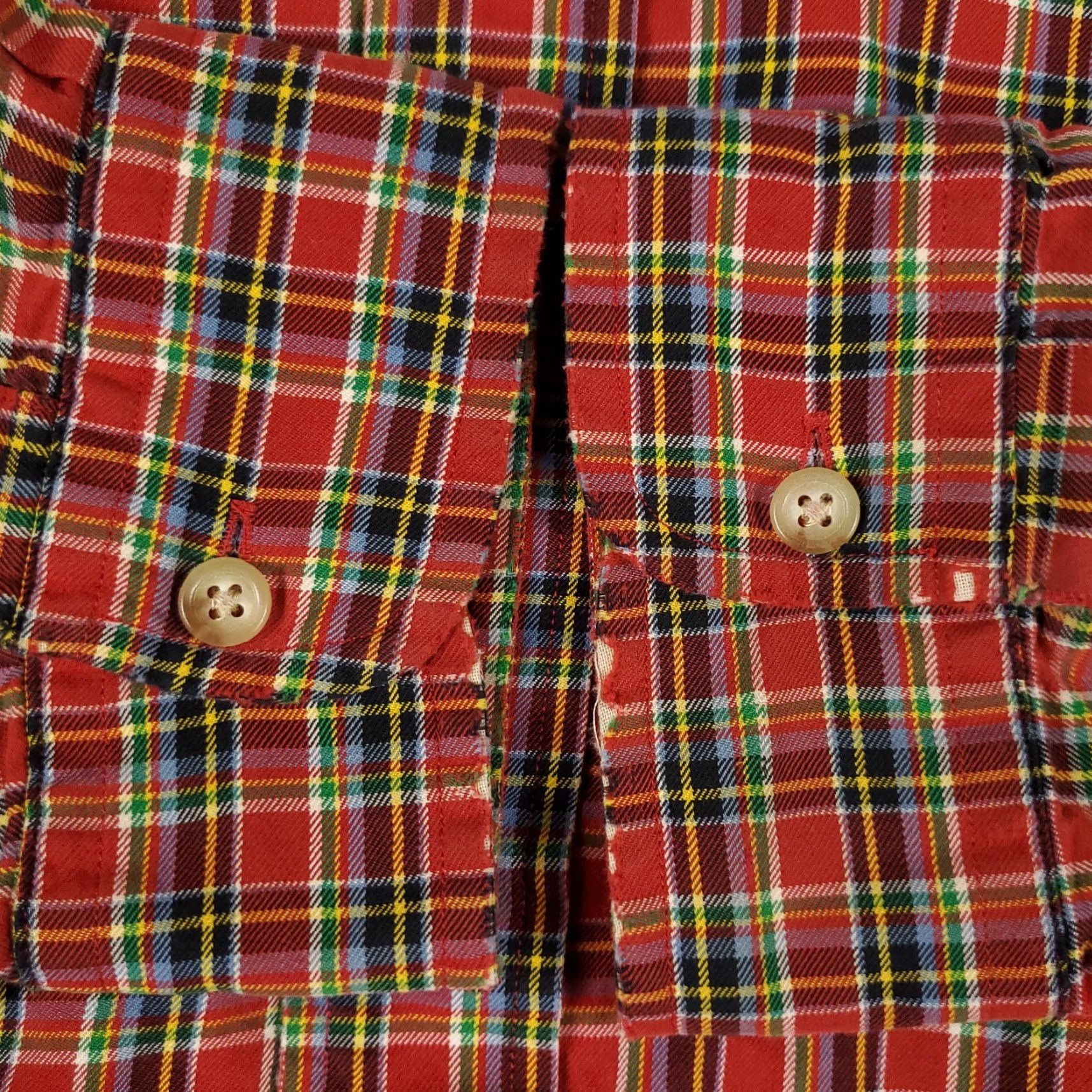 Ralph Lauren Ralph Lauren Shirt Mens XL Red Plaid Button-Up Long Sleeve Classic Pineapple Pony Outdoors Casual Dress Shirt Mens XL Red Plaid Button-Up Long Sleeve Size US XL / EU 56 / 4 - 5 Thumbnail