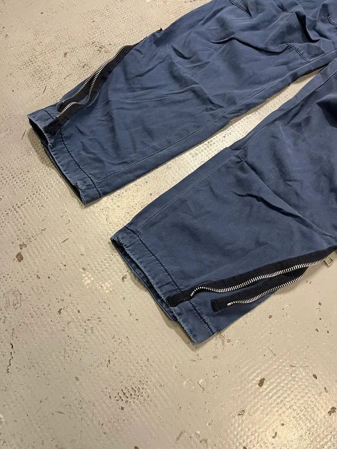 Dolce & Gabbana AW2002 Dolce & Gabbana Cargo Zip Blue Pants Size US 34 / EU 50 - 7 Thumbnail