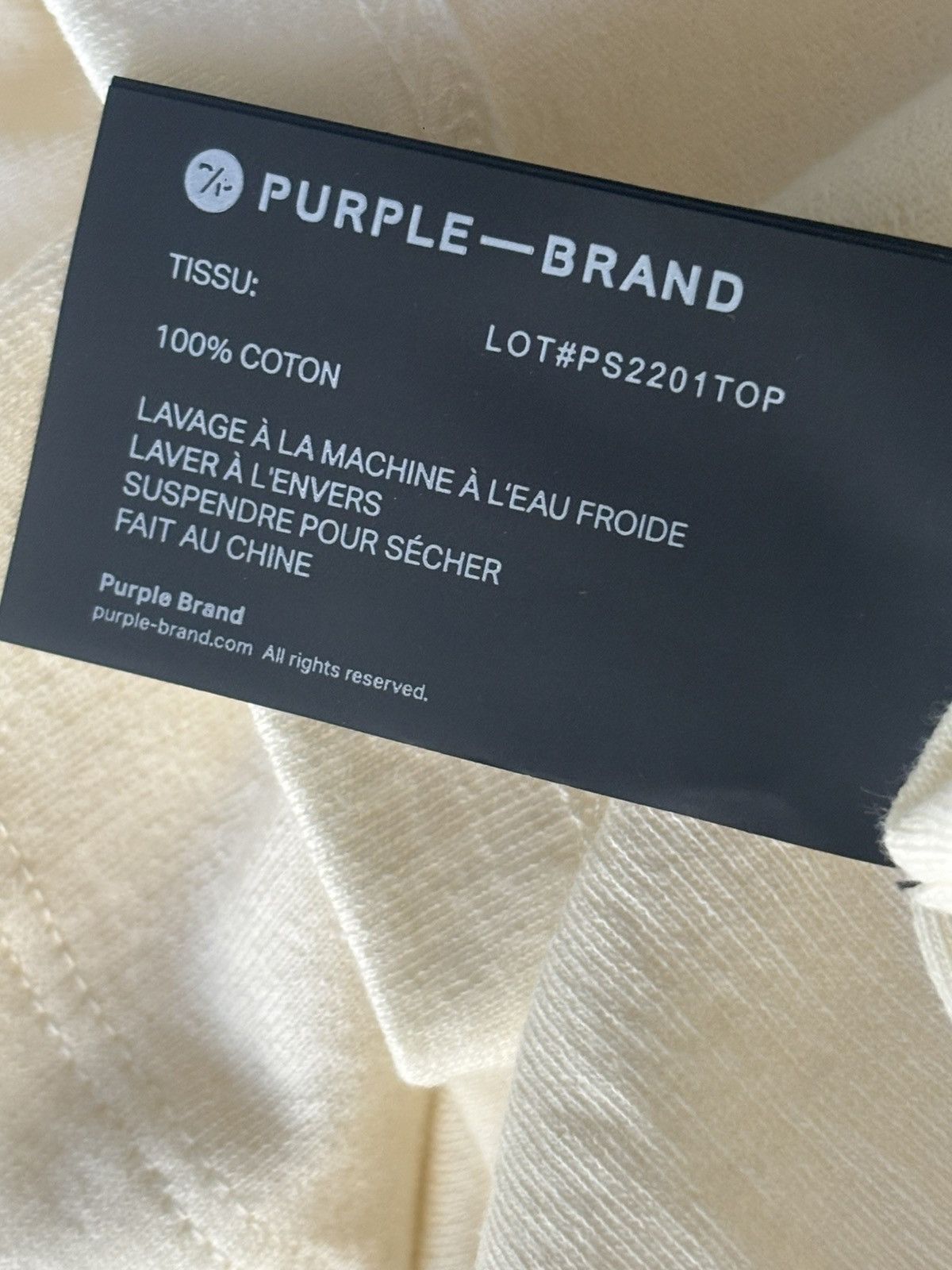 Purple Brand Purple Cowboy Tee Size US M / EU 48-50 / 2 - 6 Thumbnail