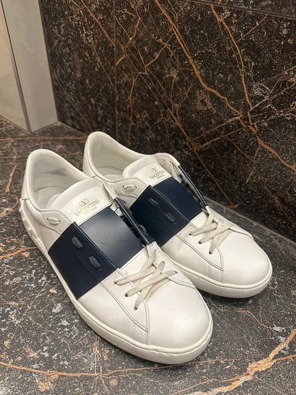 Valentino Valentino Garavani Calfskin Open Sneaker Size US 11.5 / EU 44-45 - 9 Thumbnail