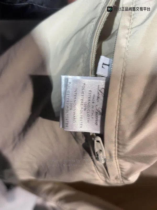 Loro Piana Loro Piana Unisex White Zipper Comfort Jacket. Size US L / EU 52-54 / 3 - 3 Thumbnail