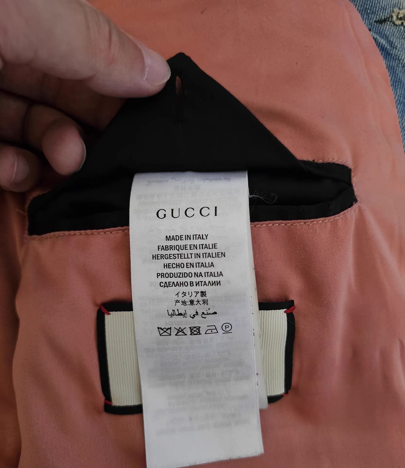Gucci Gucci floral embroidered denim jacket Size US L / EU 52-54 / 3 - 7 Thumbnail